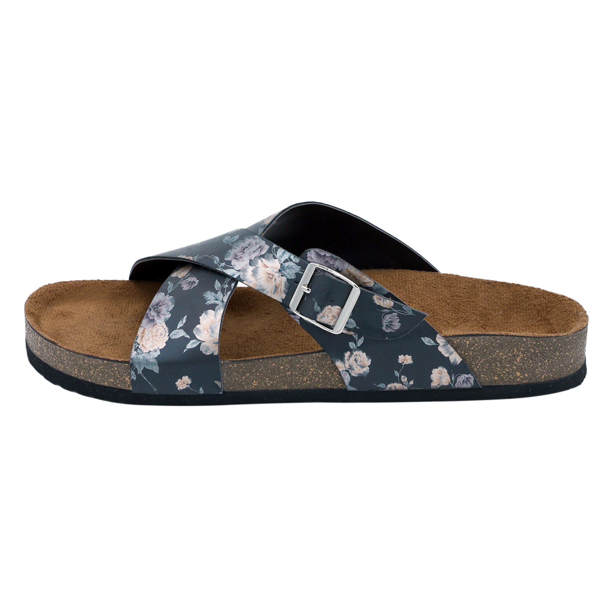 Black Women's Flat Sandals