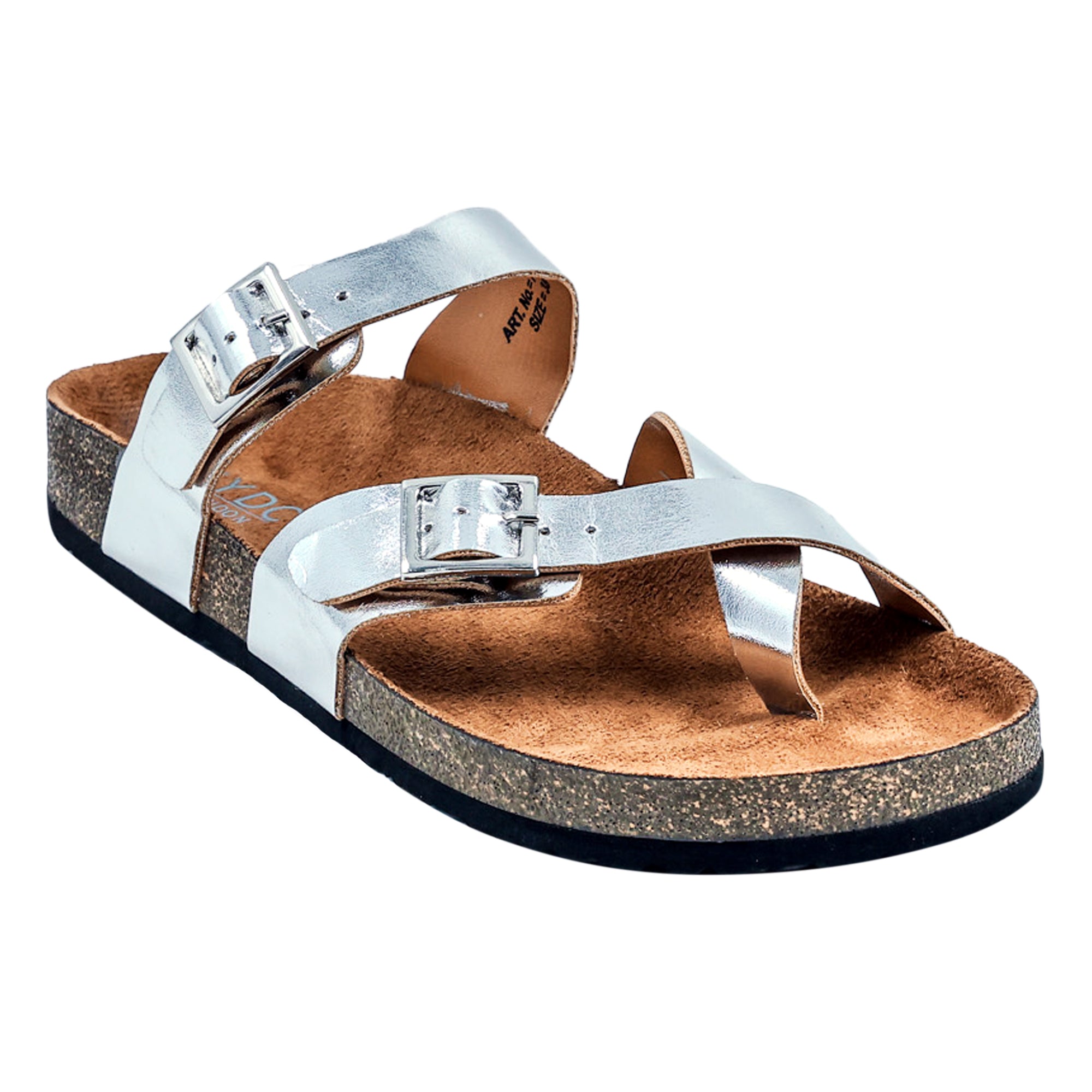 Silver Compass Sandals for Women - Soho