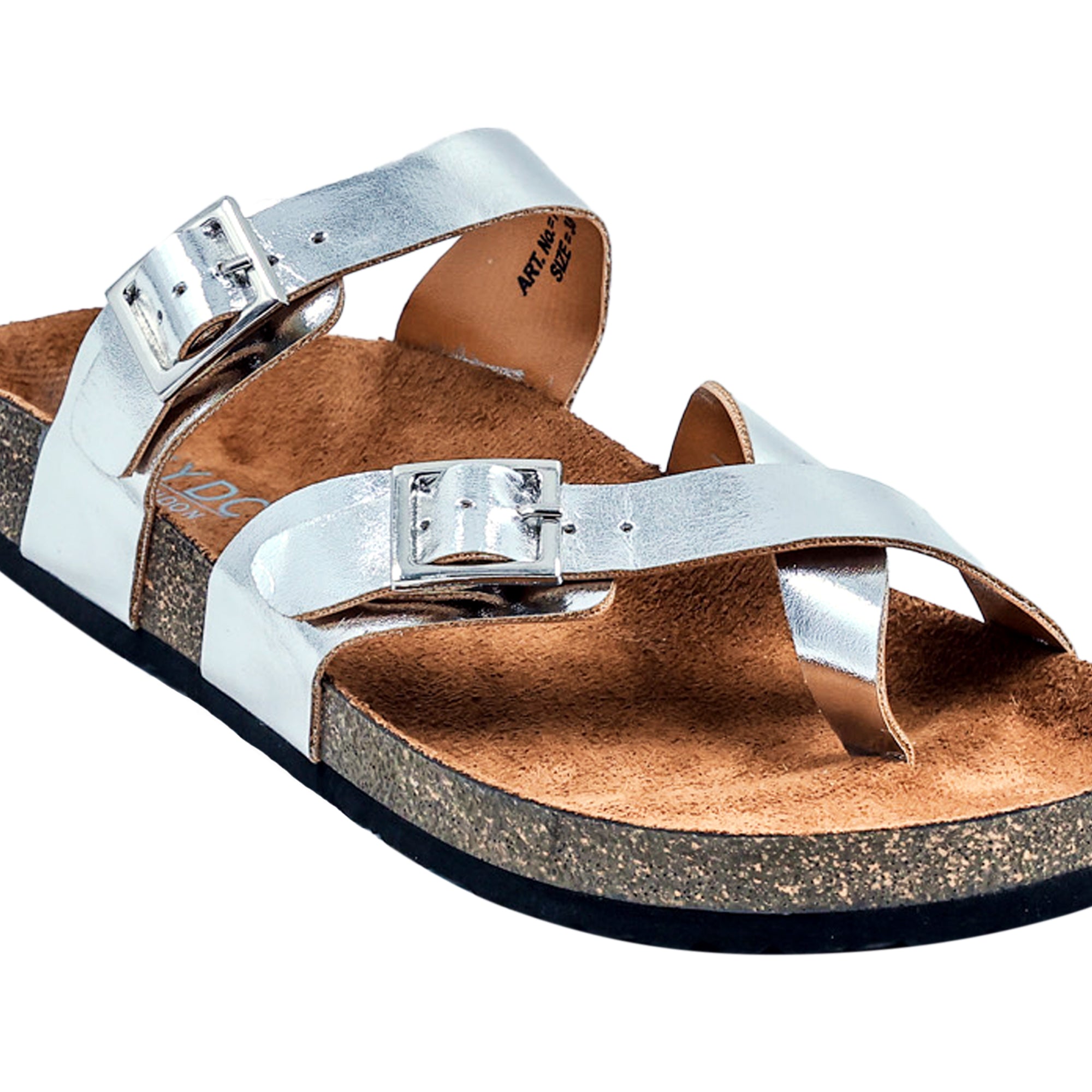 Silver Compass Sandals for Women - Soho