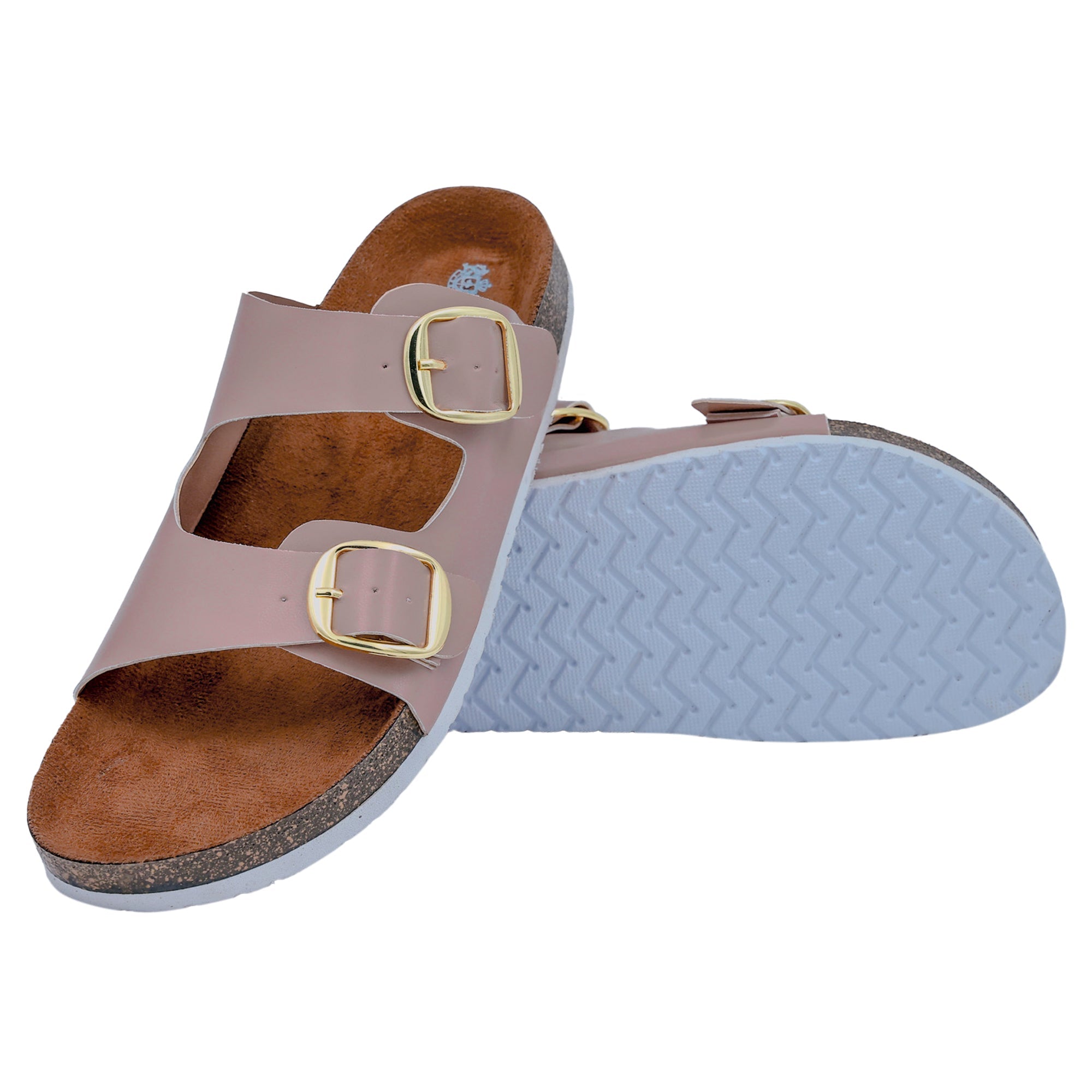 Pink Women's Flat Sandals