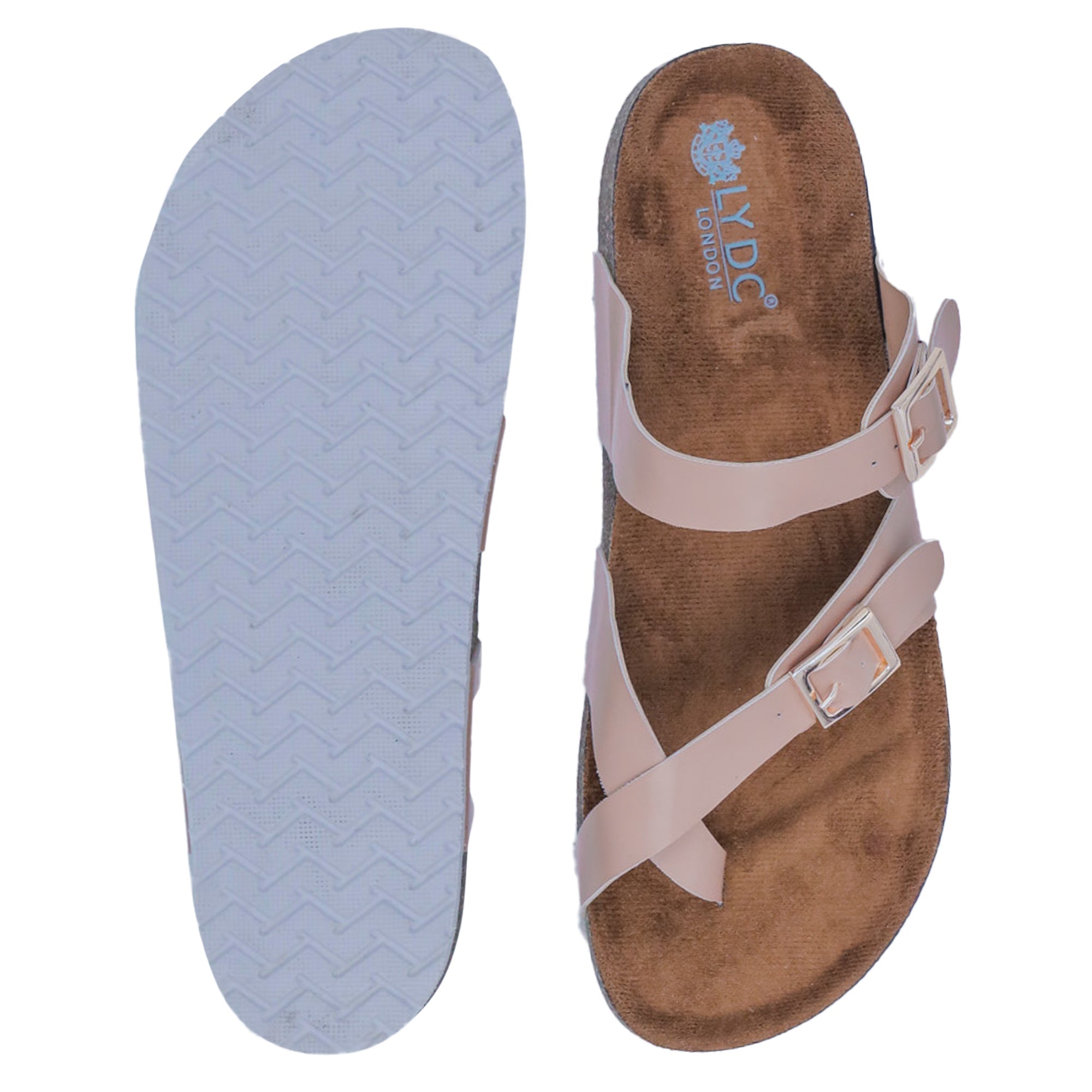 Nude Pink Sandals for Women - Soho