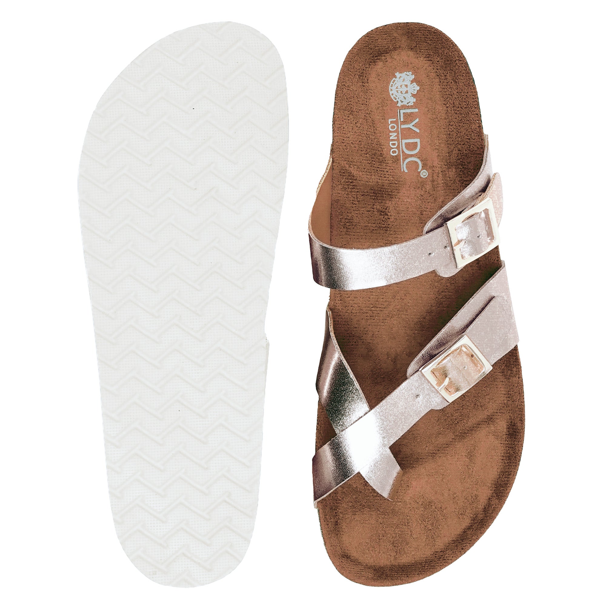 Rosegold Sandals for Women - Soho