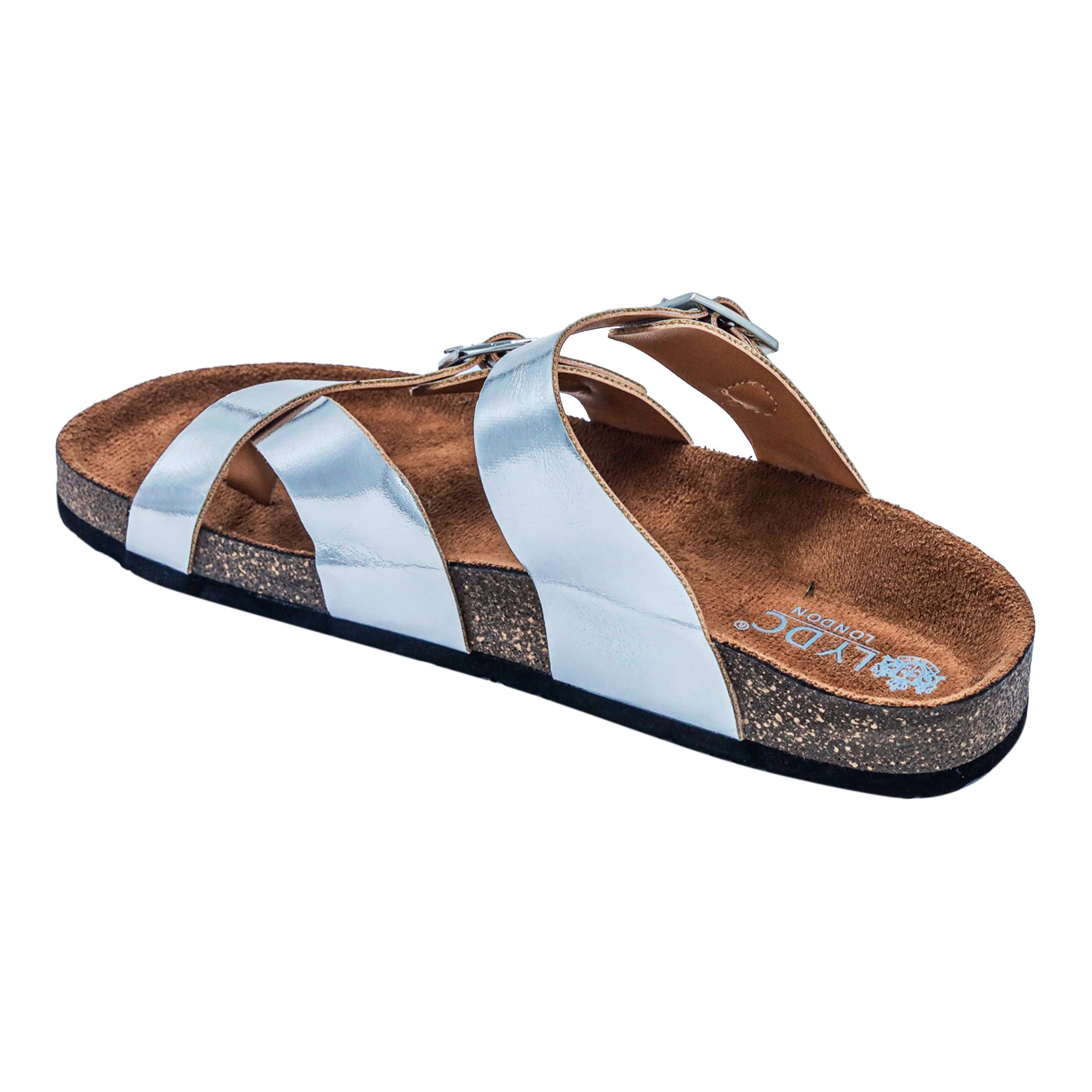 Silver Compass Sandals for Women - Soho
