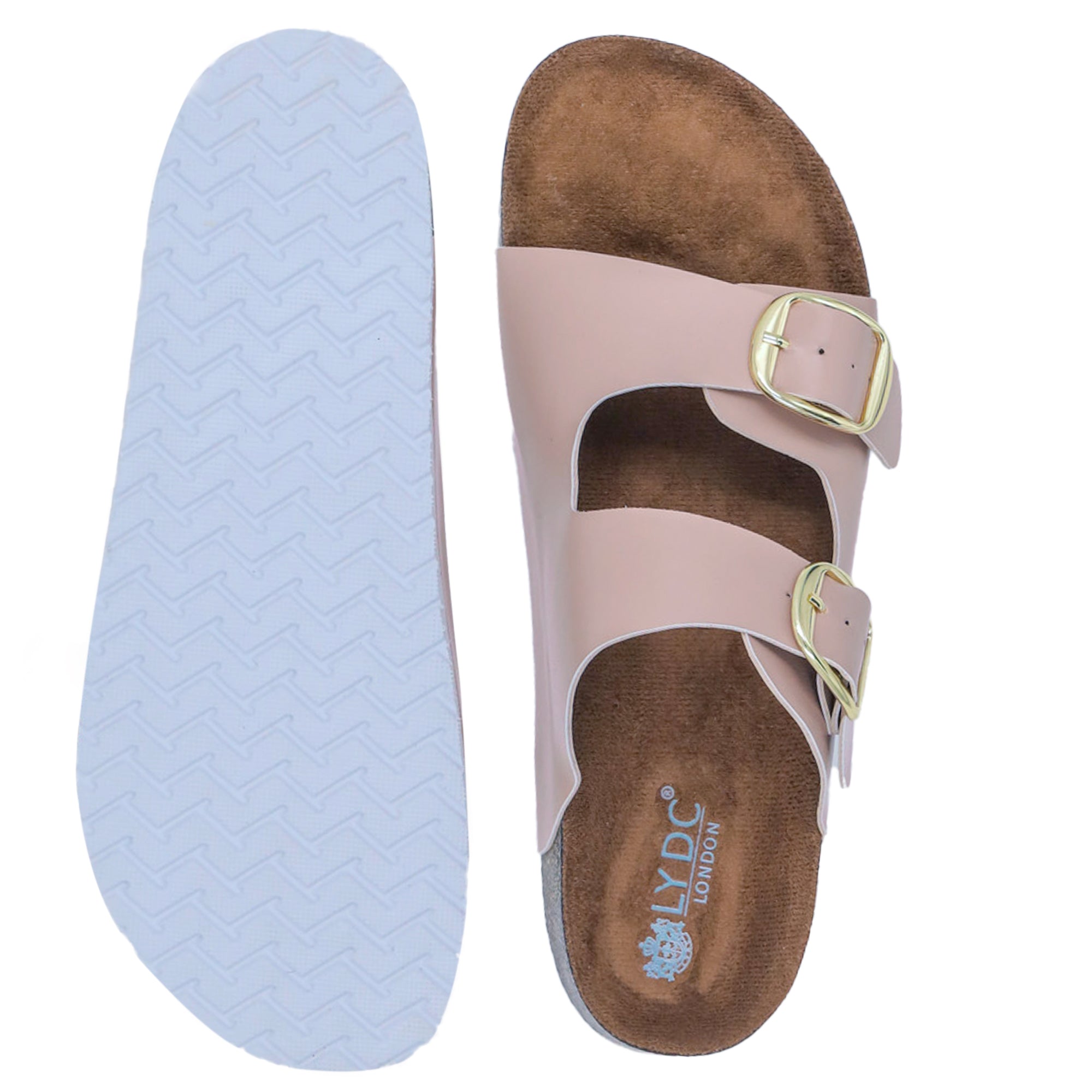 Pink Women's Flat Sandals