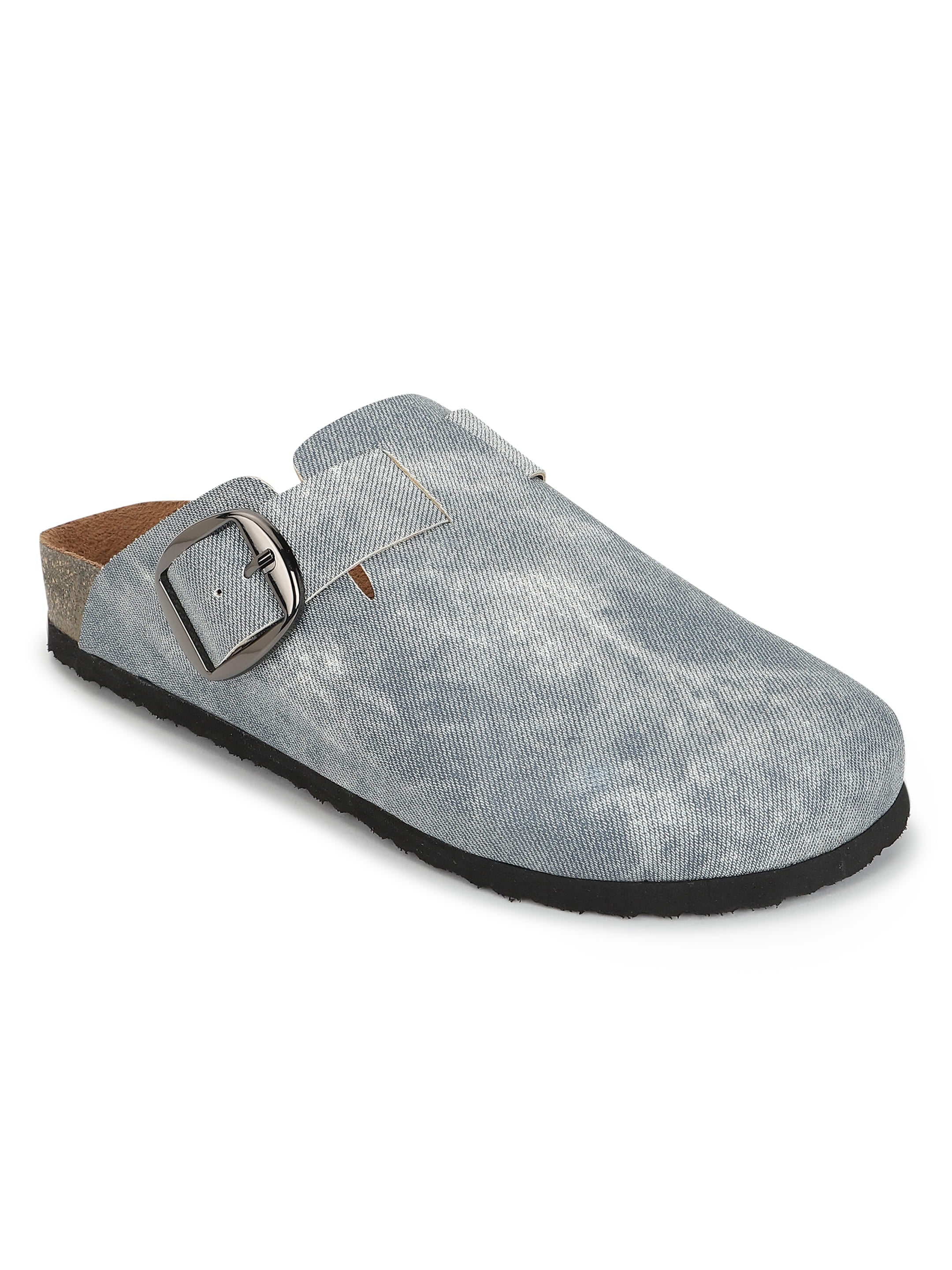 Blue Denim Clogs for Women - Brixton