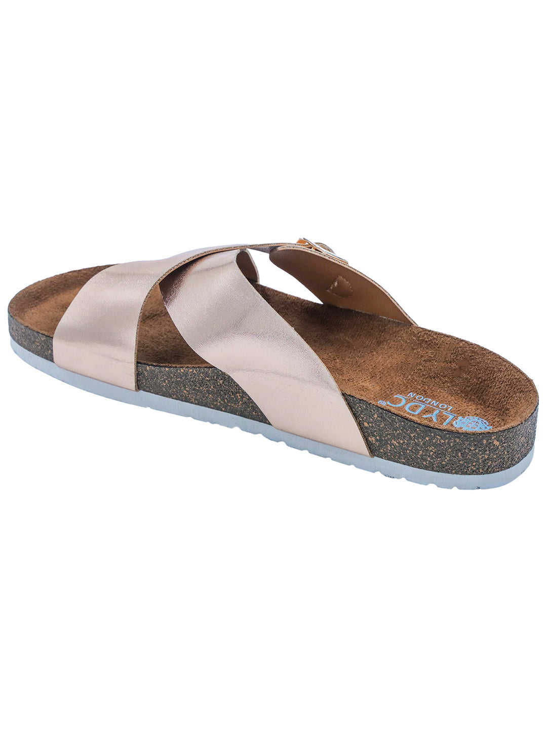 Rosegold Women's Flat Sandals