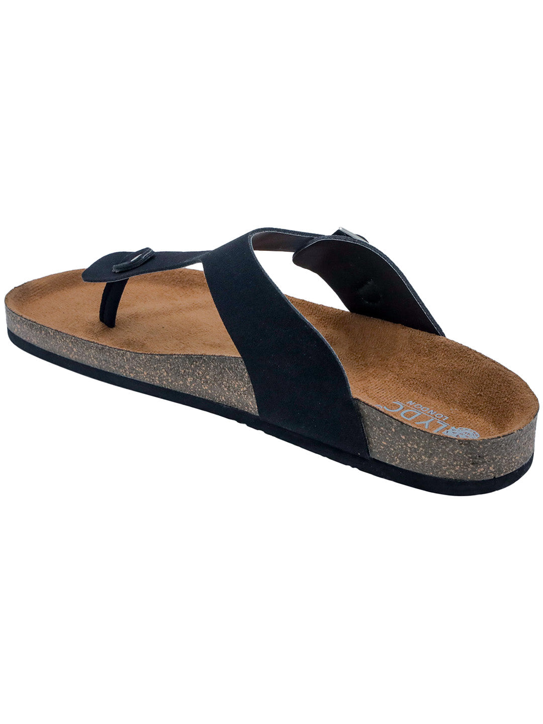 Black Suede Sandals for Women - Regent