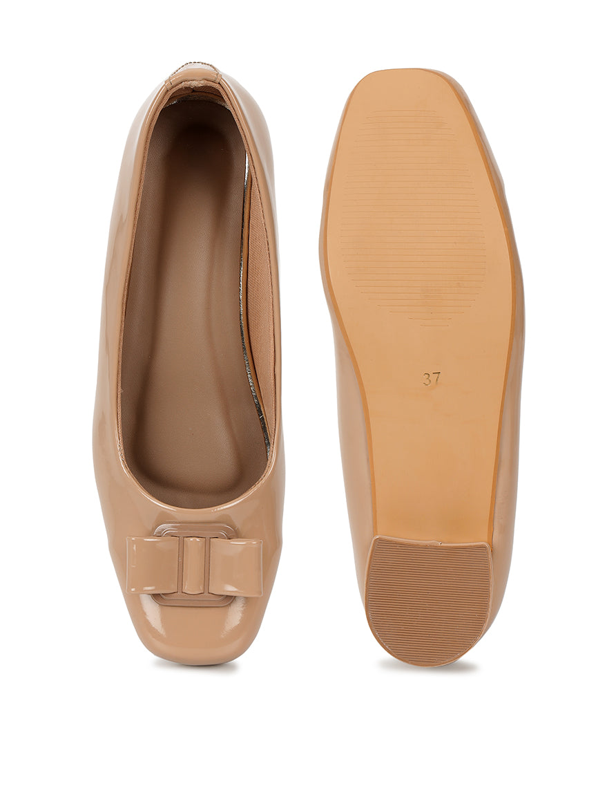 Beige Pumps Heels Sandals for women