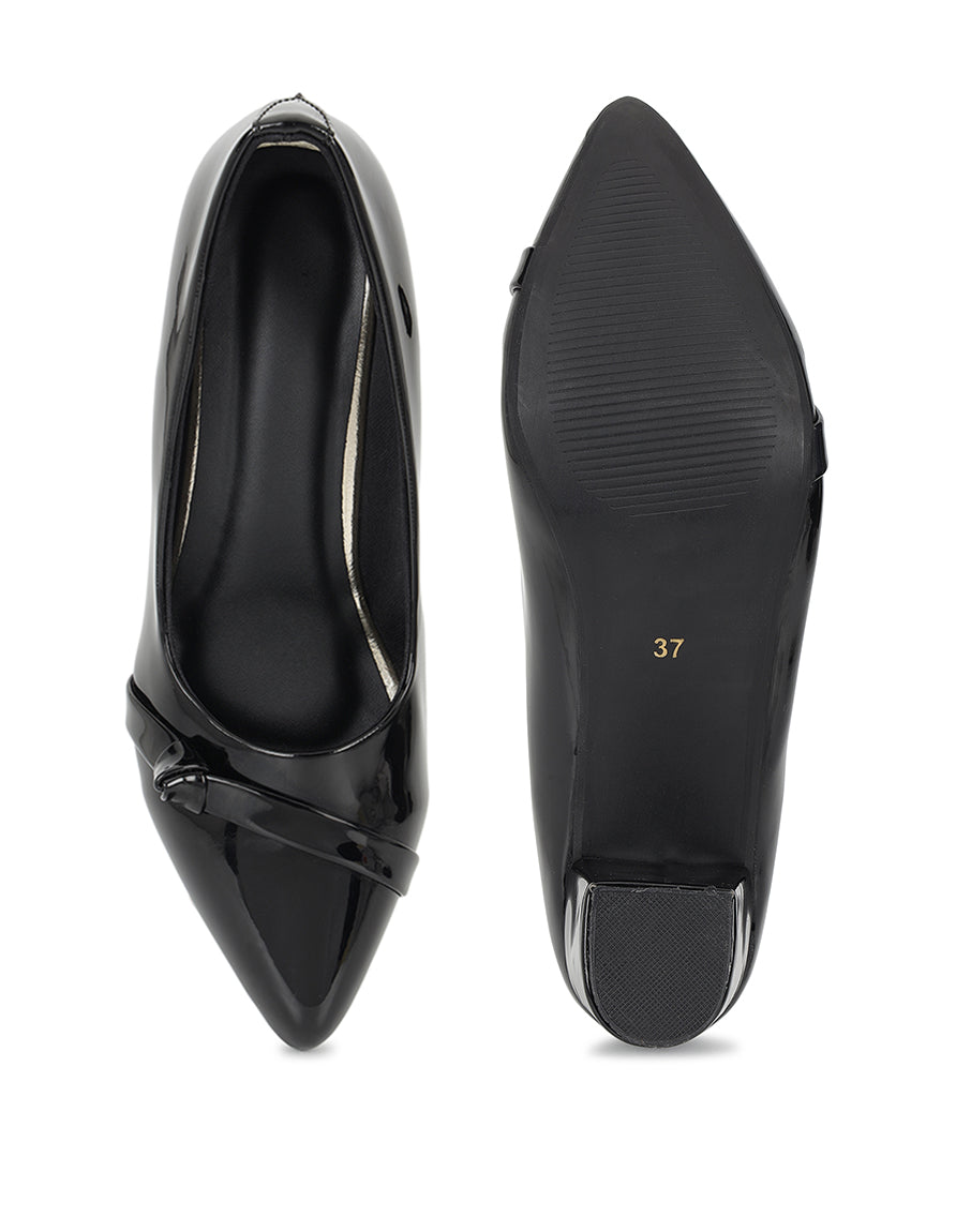 Black Pumps Heels Sandals for women