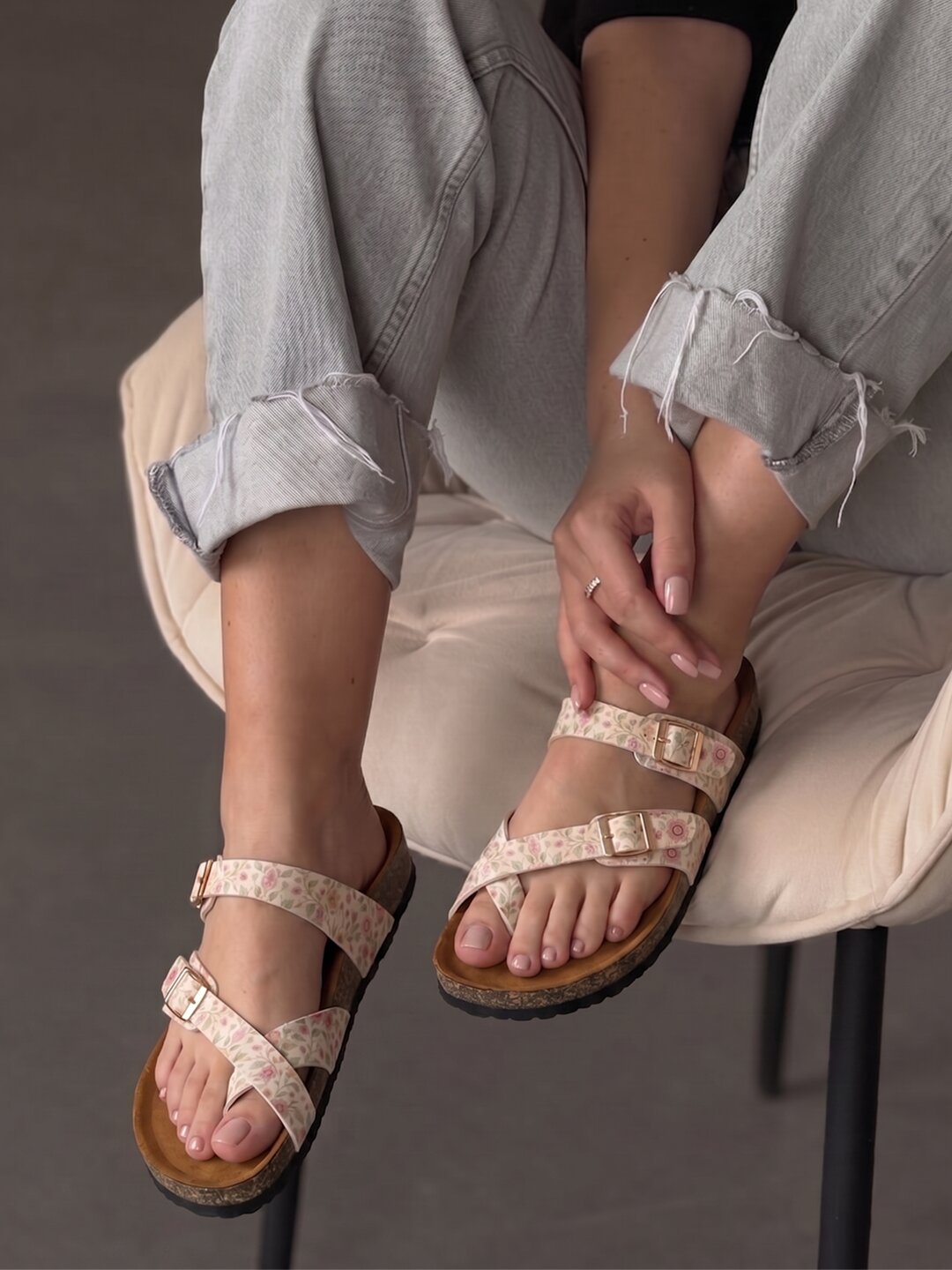 Women's Sanganeri Print Fashion Sandals - Soho