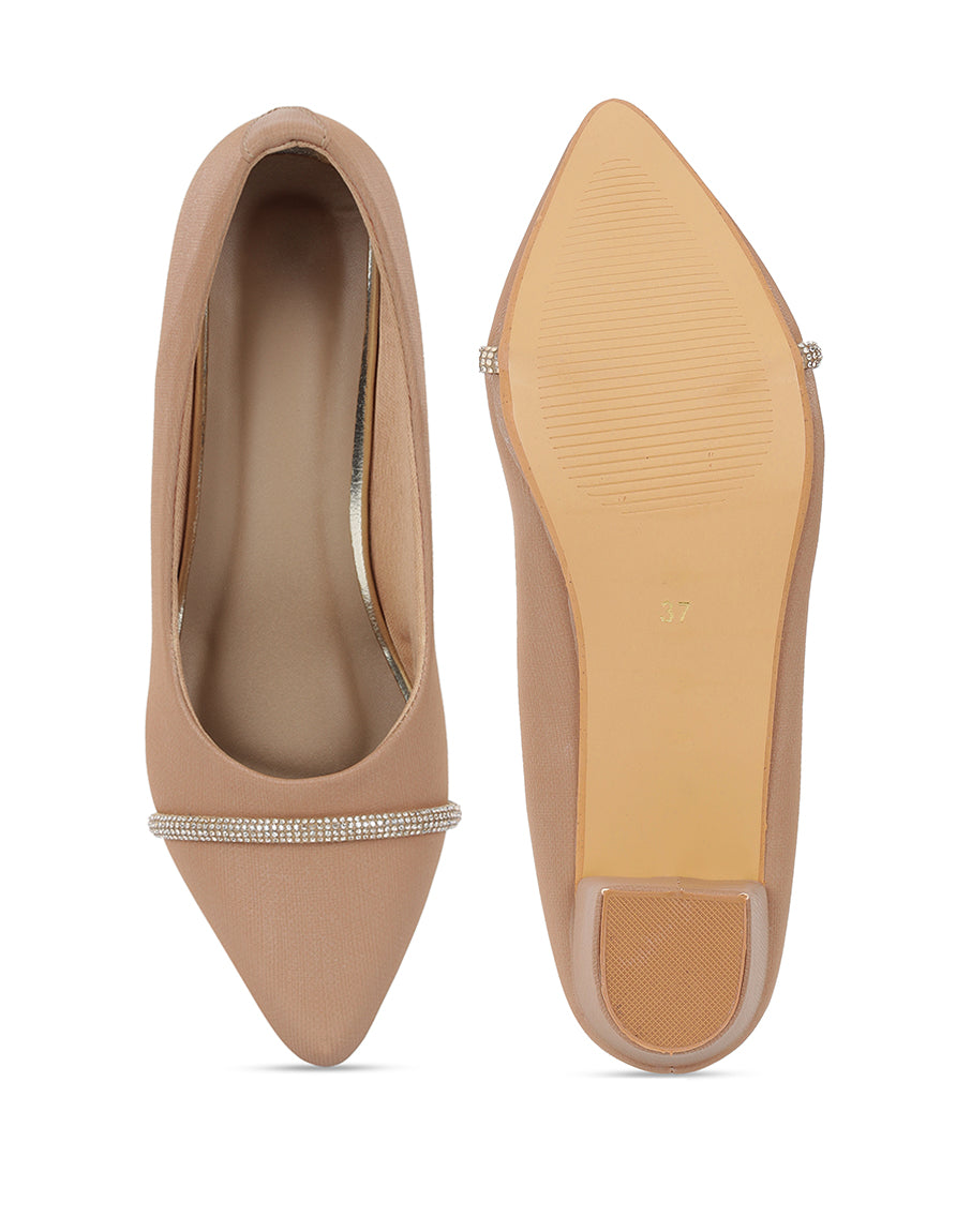 Taupe Pumps Heels Sandals for women