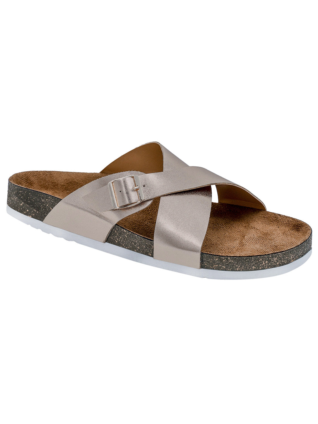 Rosegold Women's Flat Sandals