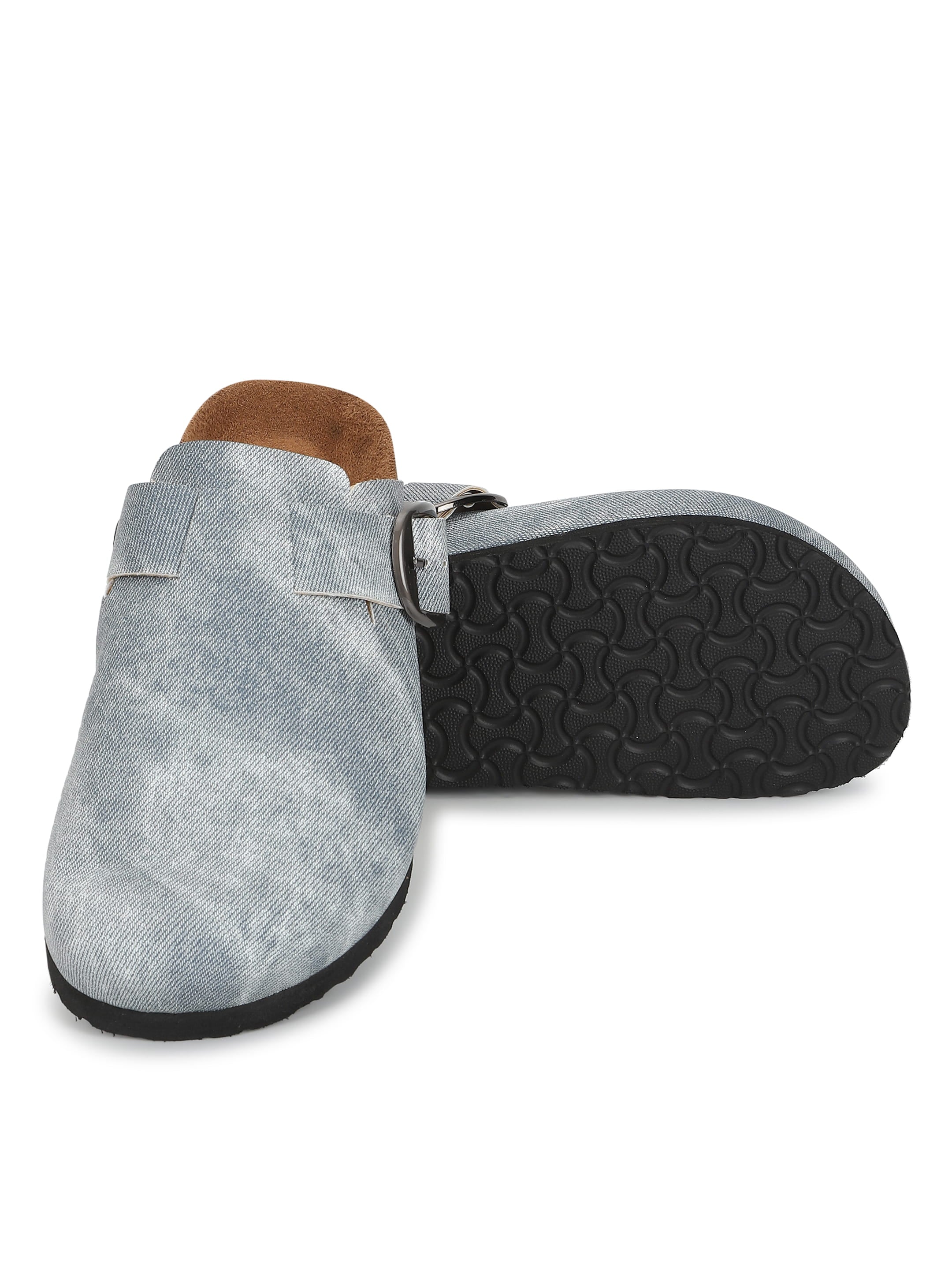Blue Denim Clogs for Women - Brixton