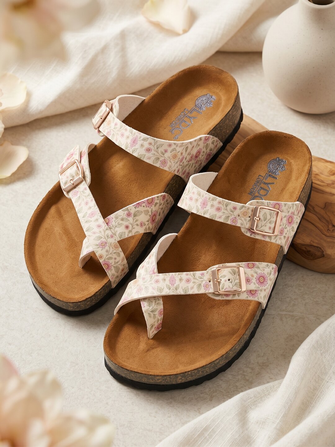 Women's Sanganeri Print Fashion Sandals - Soho