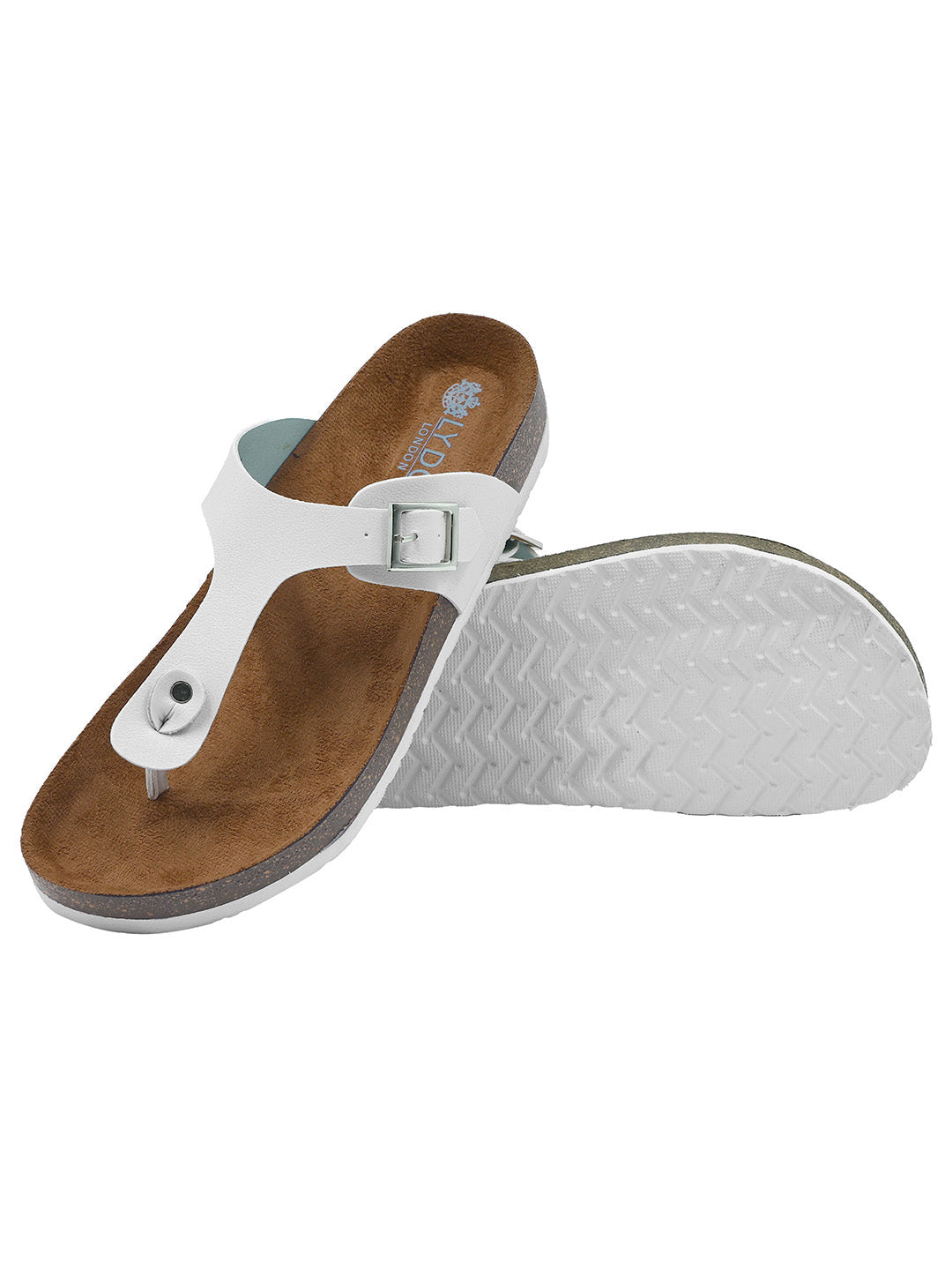 White Sandals for Women - Regent
