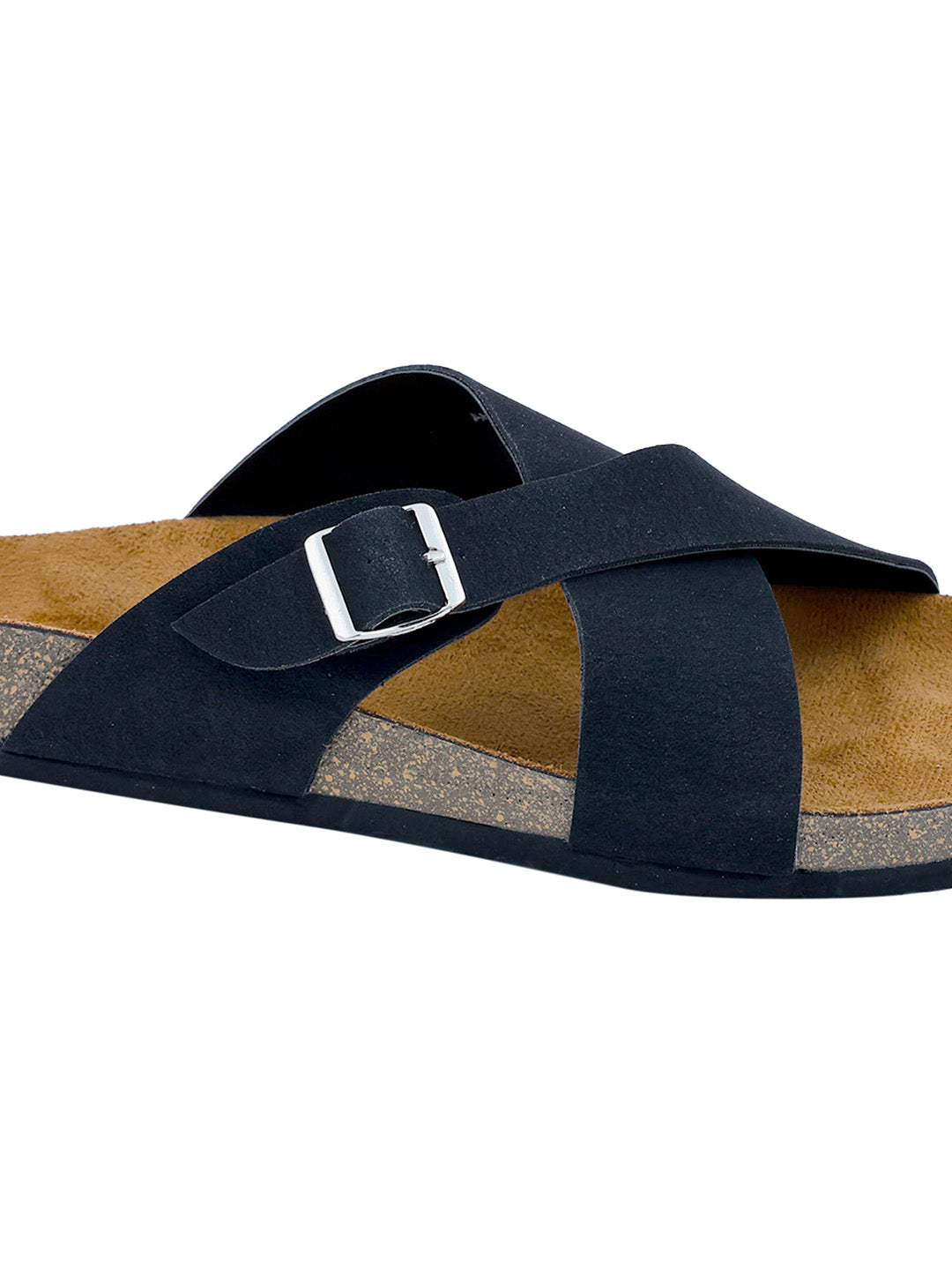 Women's Flat Sandals Black Color