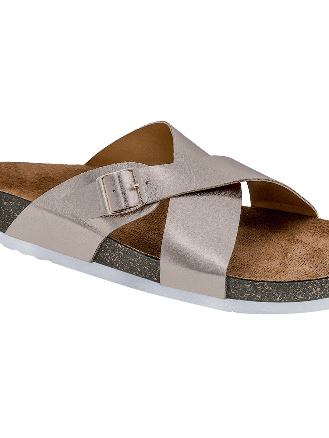 Rosegold Women's Flat Sandals