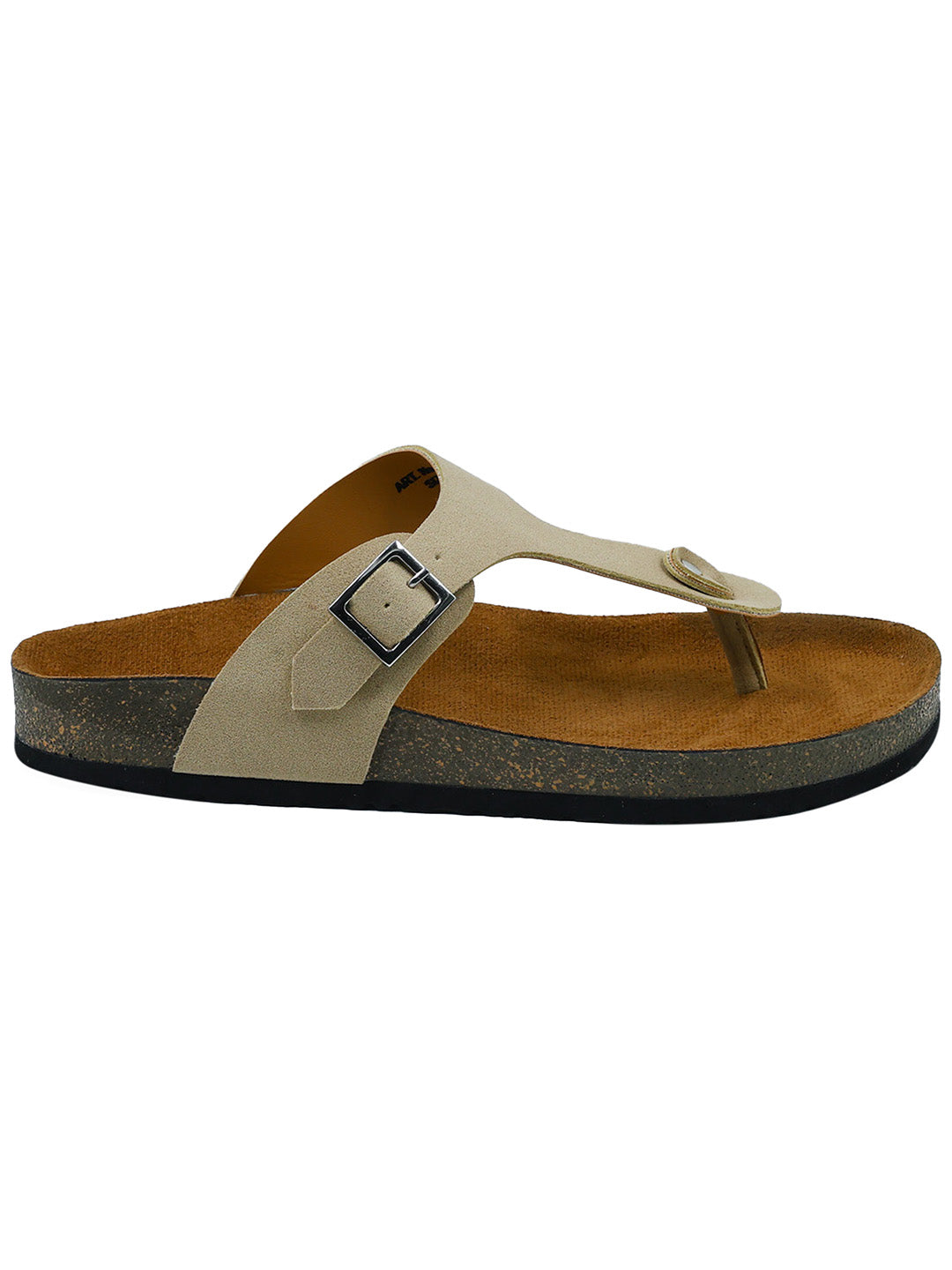 Beige Suede Sandals for Women - Regent