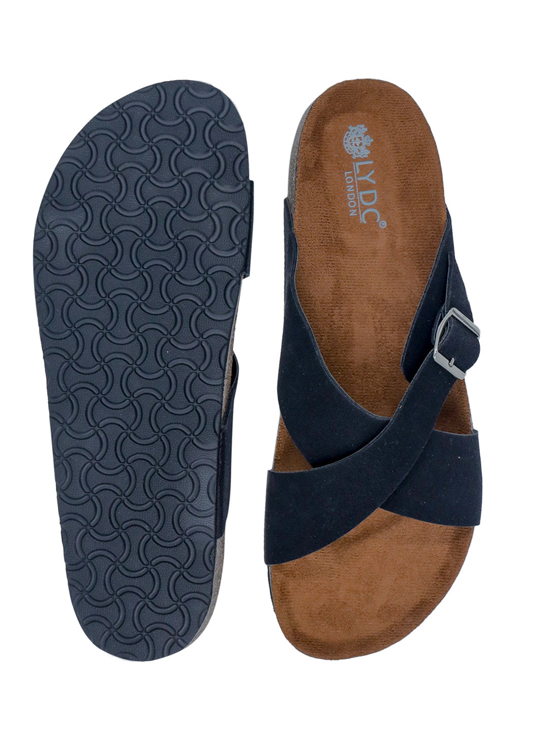 Women's Flat Sandals Black Color