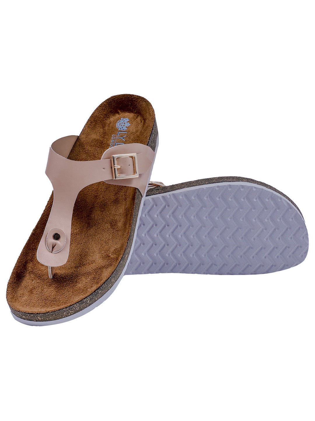 Nude Pink Sandals for Women - Regent