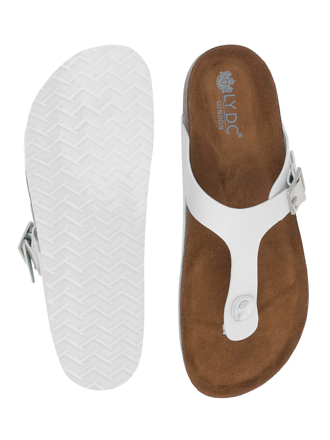 White Sandals for Women - Regent