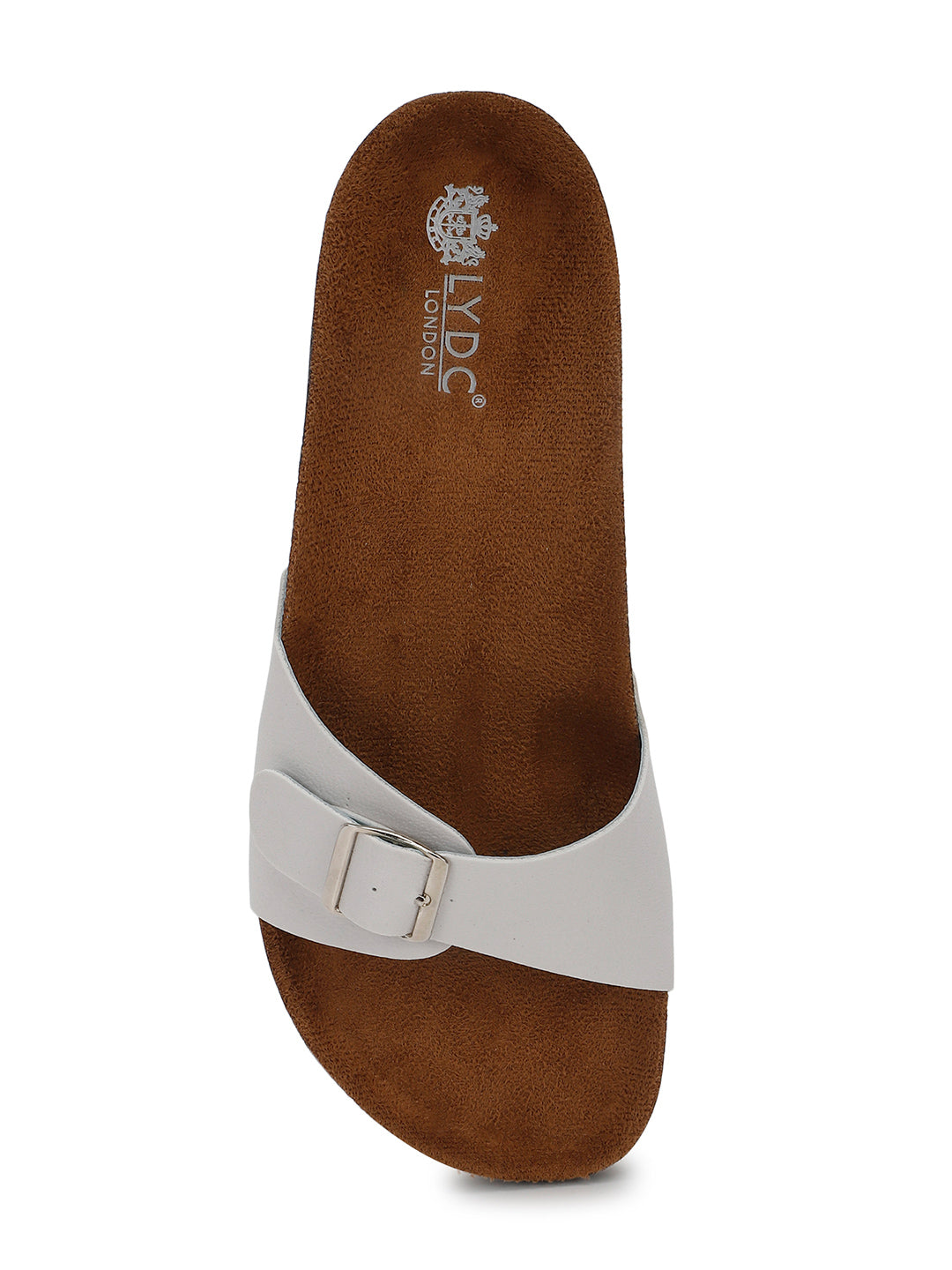 White Plain Sandals for Women - Camden