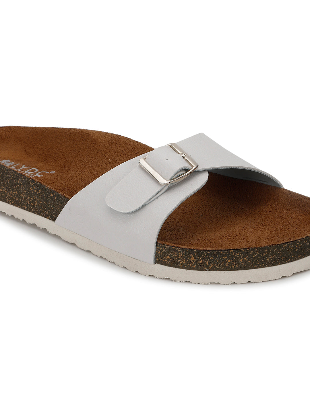 White Plain Sandals for Women - Camden