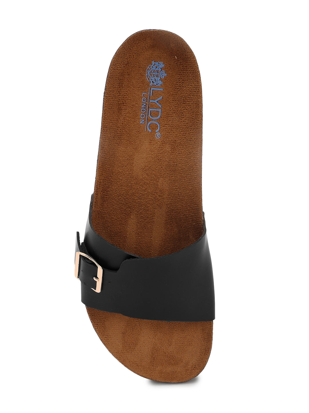 Black Put Sandals for Women - Bristol