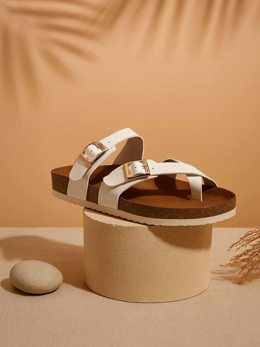 White Patent Sandals for Women - Soho