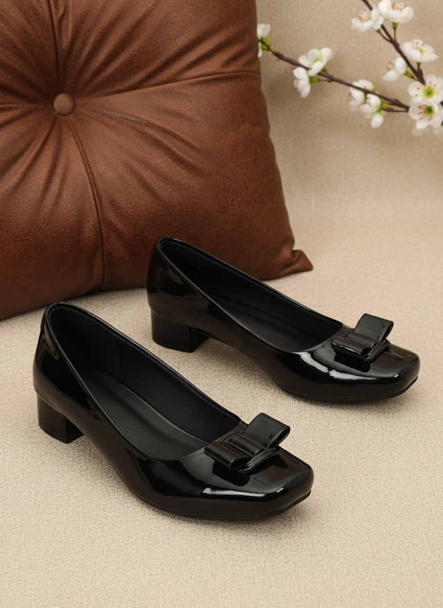 Black Pumps Heels Sandals for women