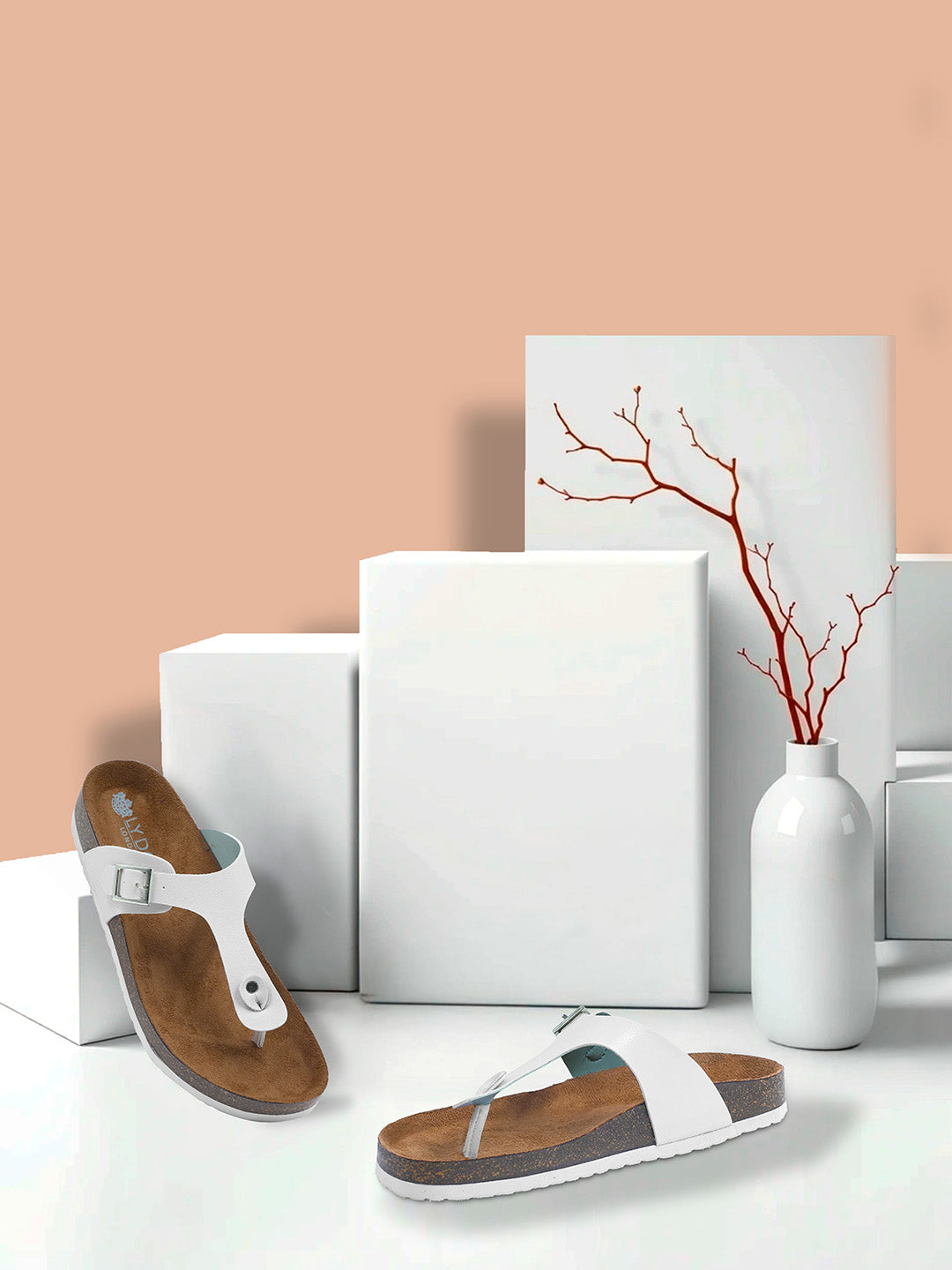 White Sandals for Women - Regent