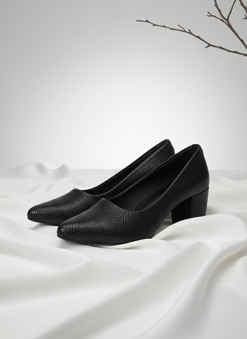 Black Pumps Heels Sandals for women