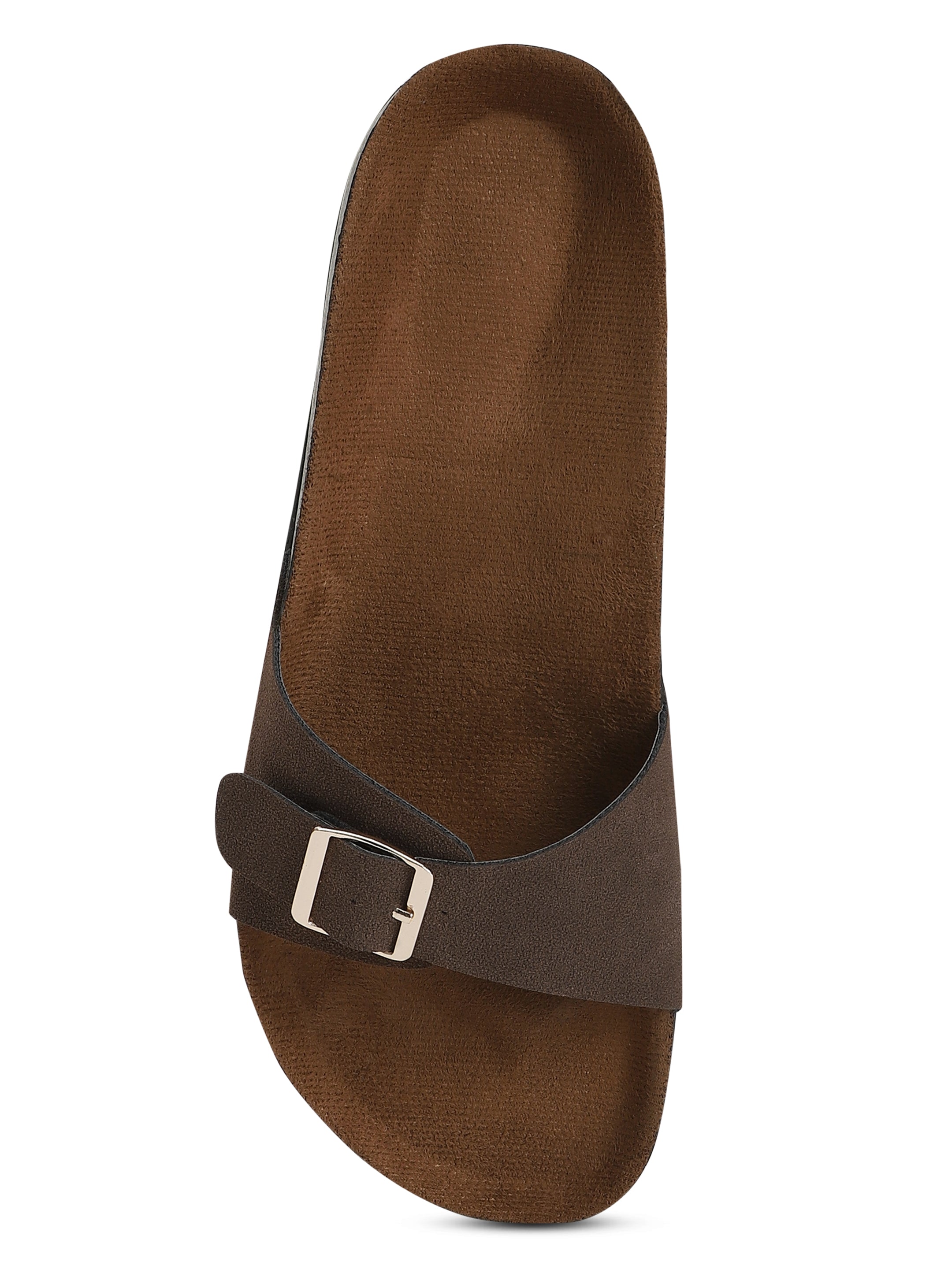 Brown Suede Sandals for Women - Camden