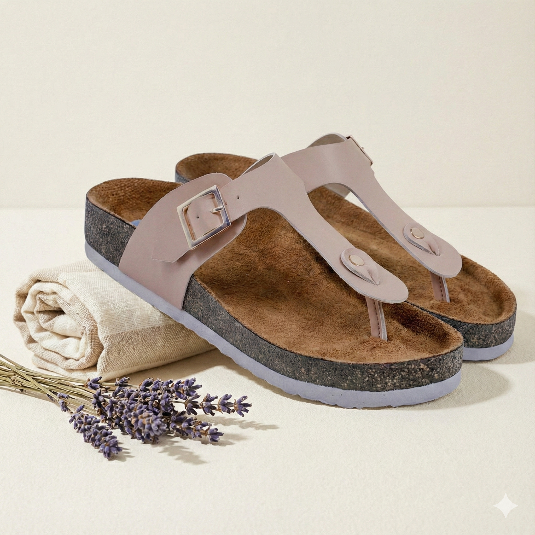 Nude Pink Sandals for Women - Regent