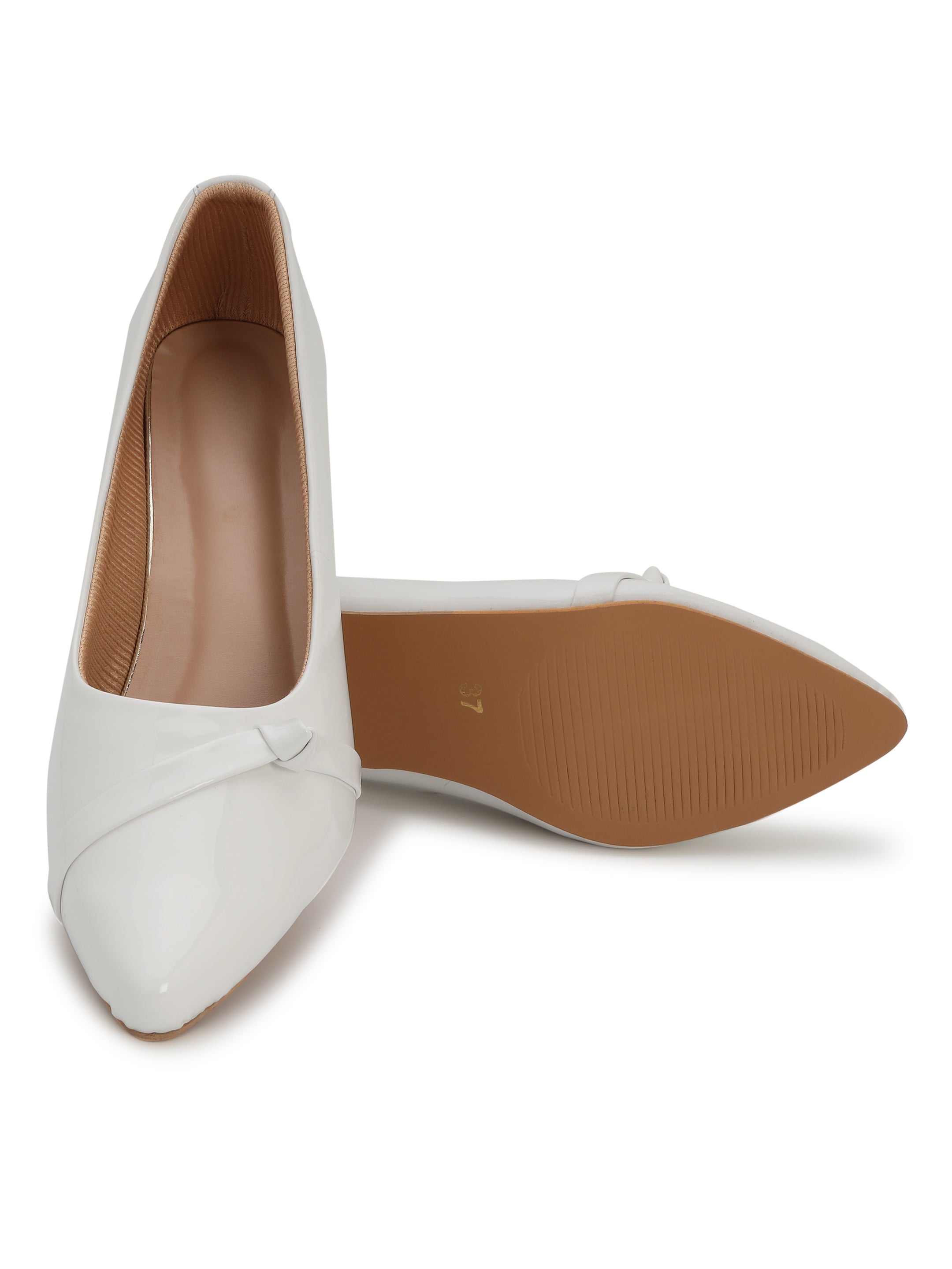 White Pumps Heels Sandals for women