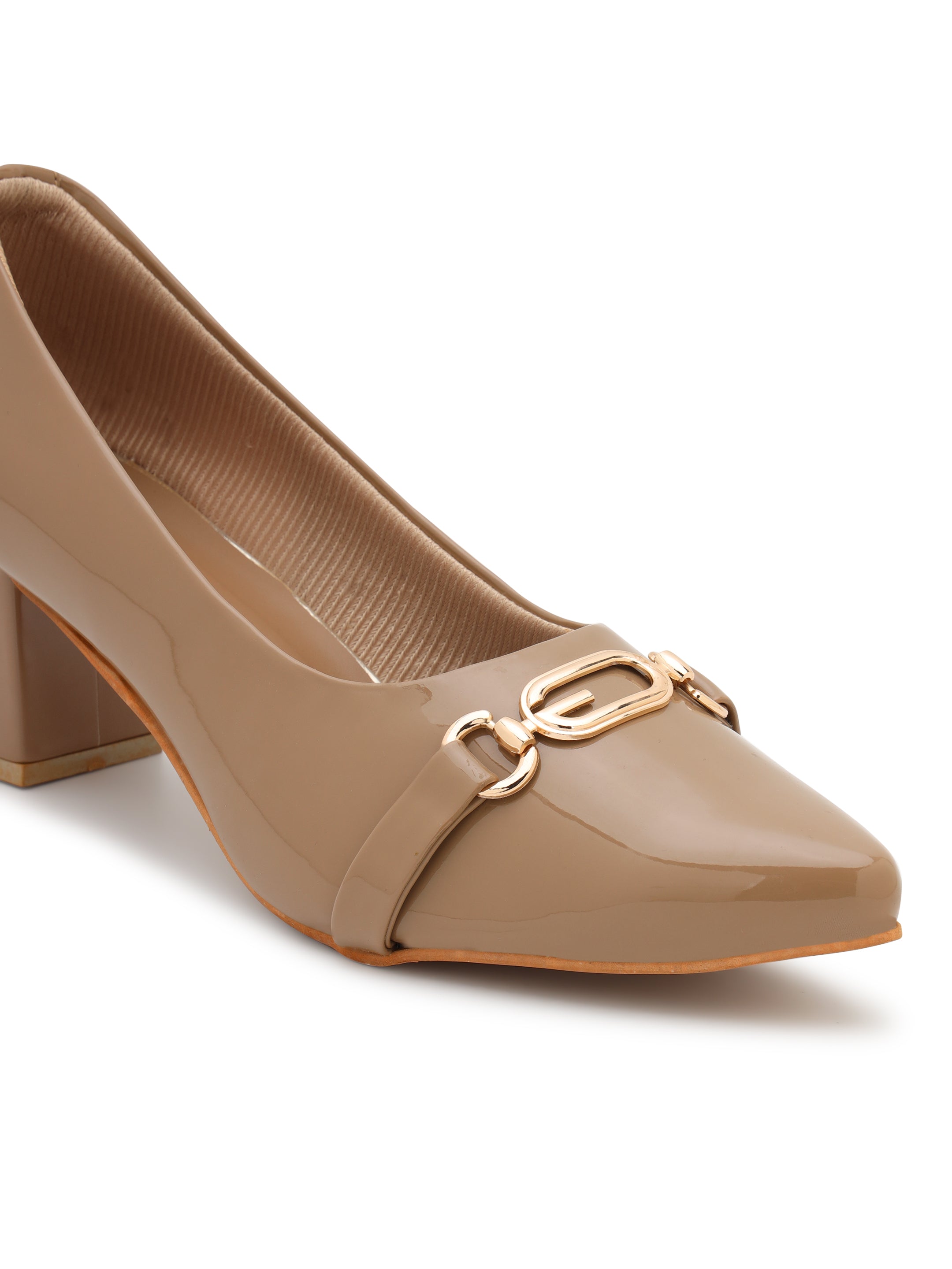 Taupe Pumps Heels Sandals for women