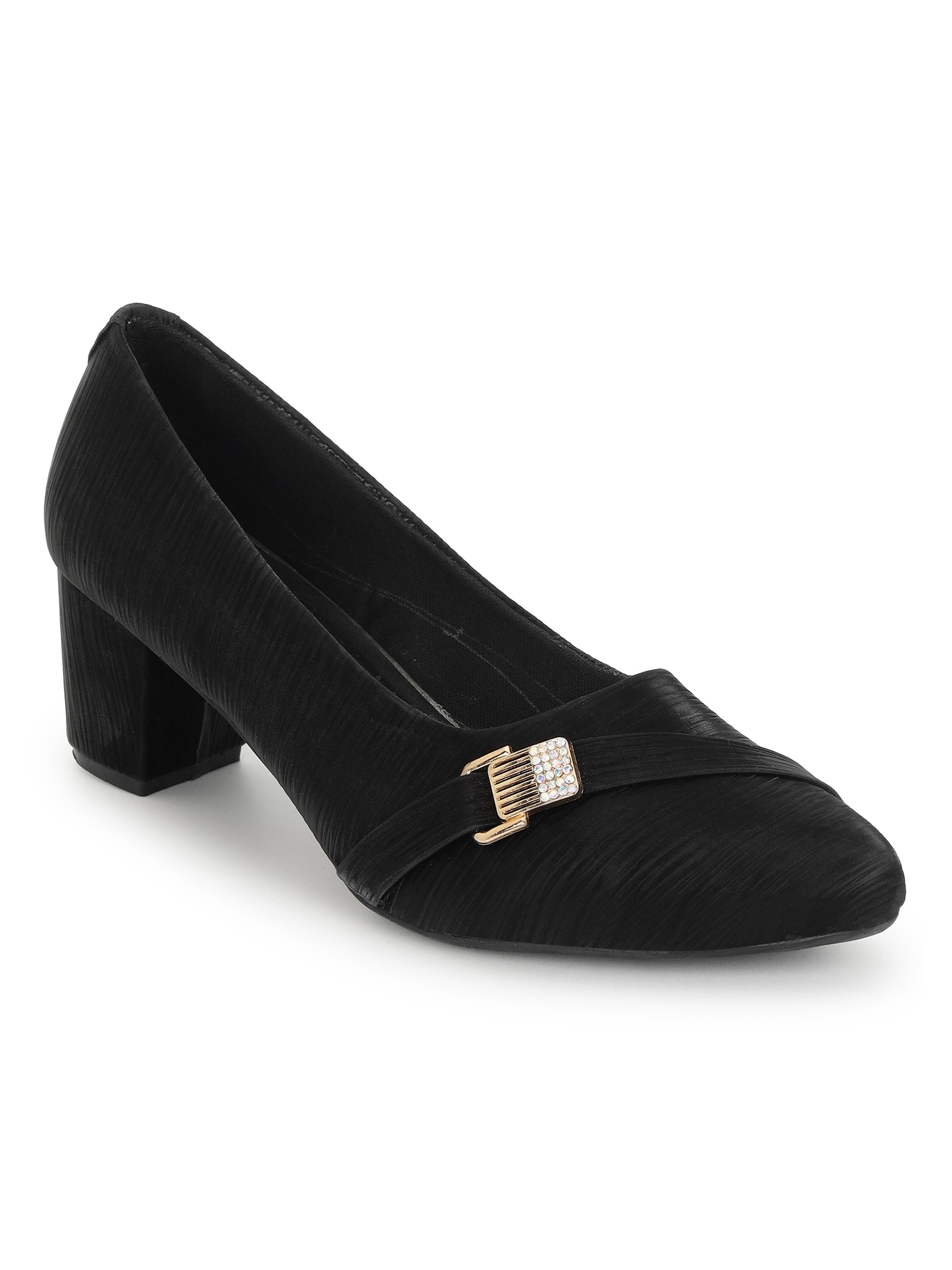 Black Pumps Heels Sandals for women