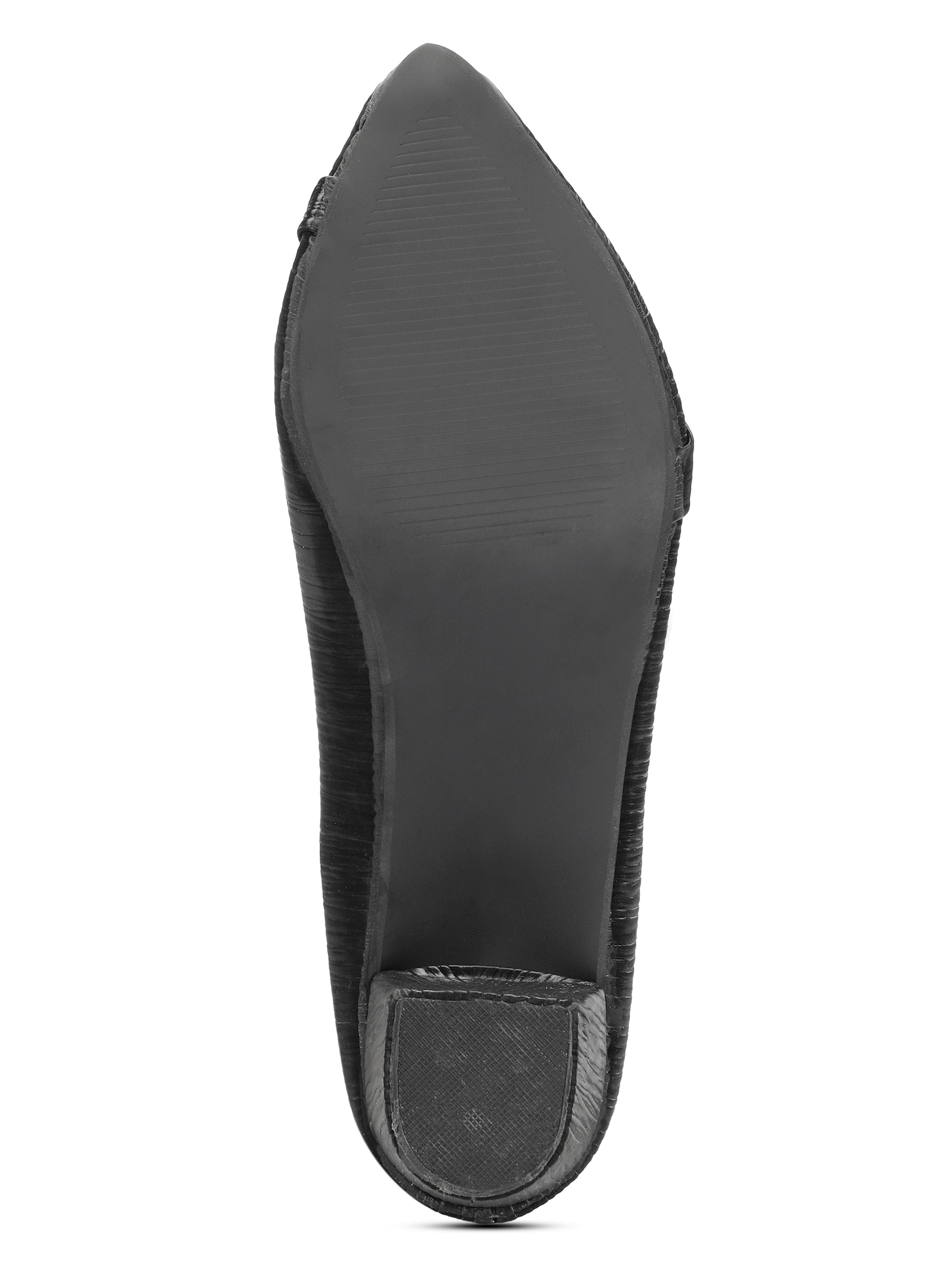 Black Pumps Heels Sandals for women