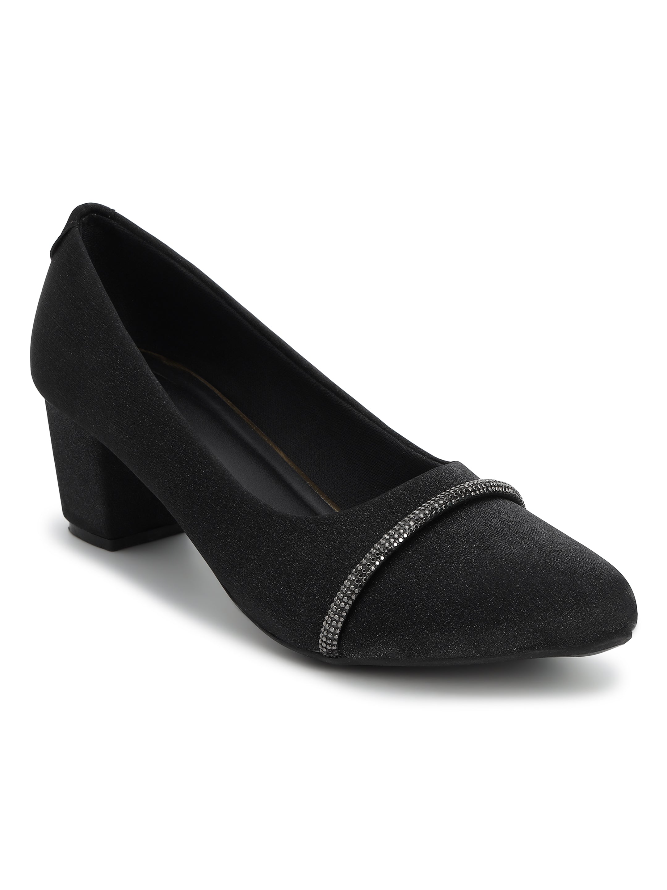 Black Pumps Heels Sandals for women