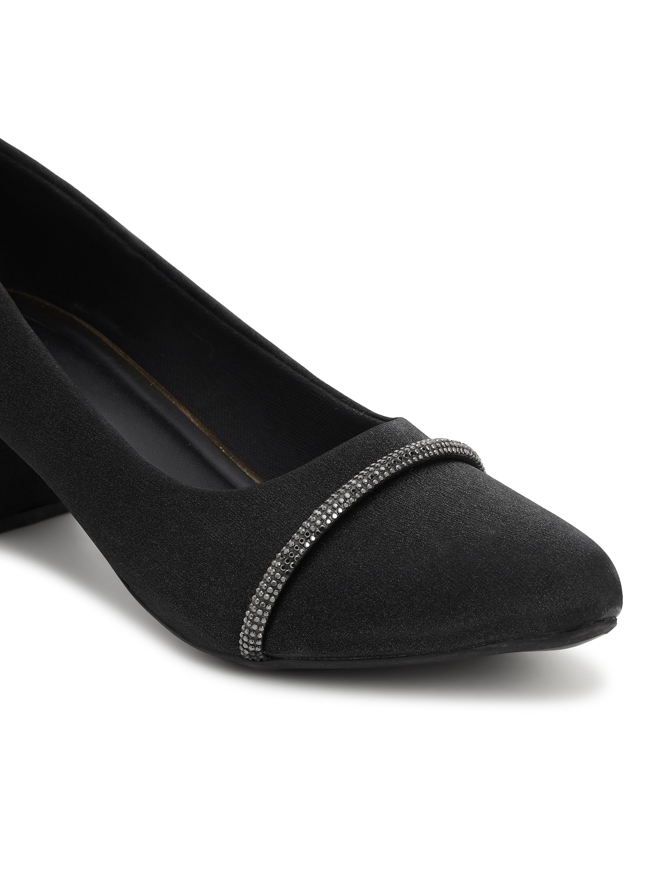 Black Pumps Heels Sandals for women
