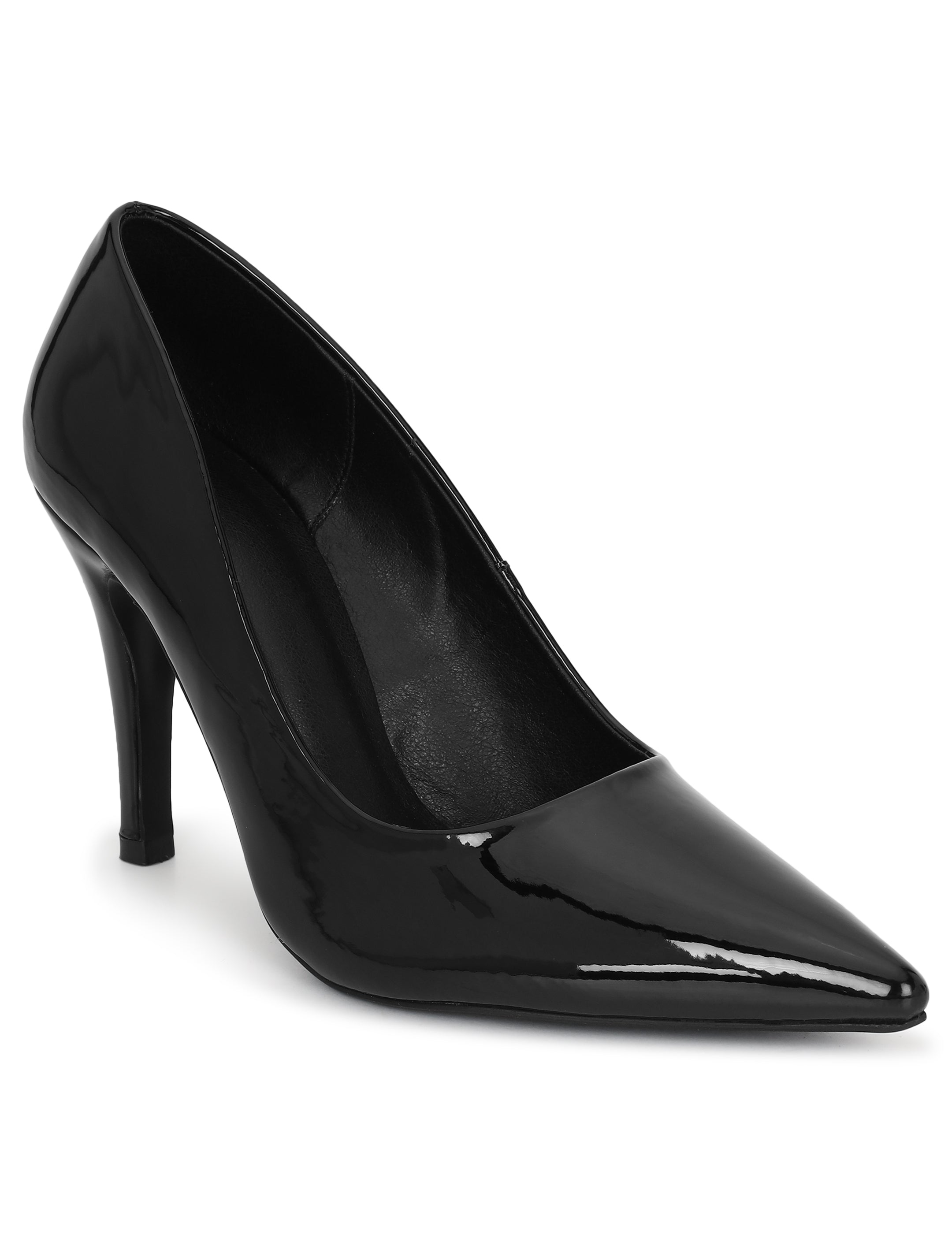 Black Stiletto Pump Heels for women