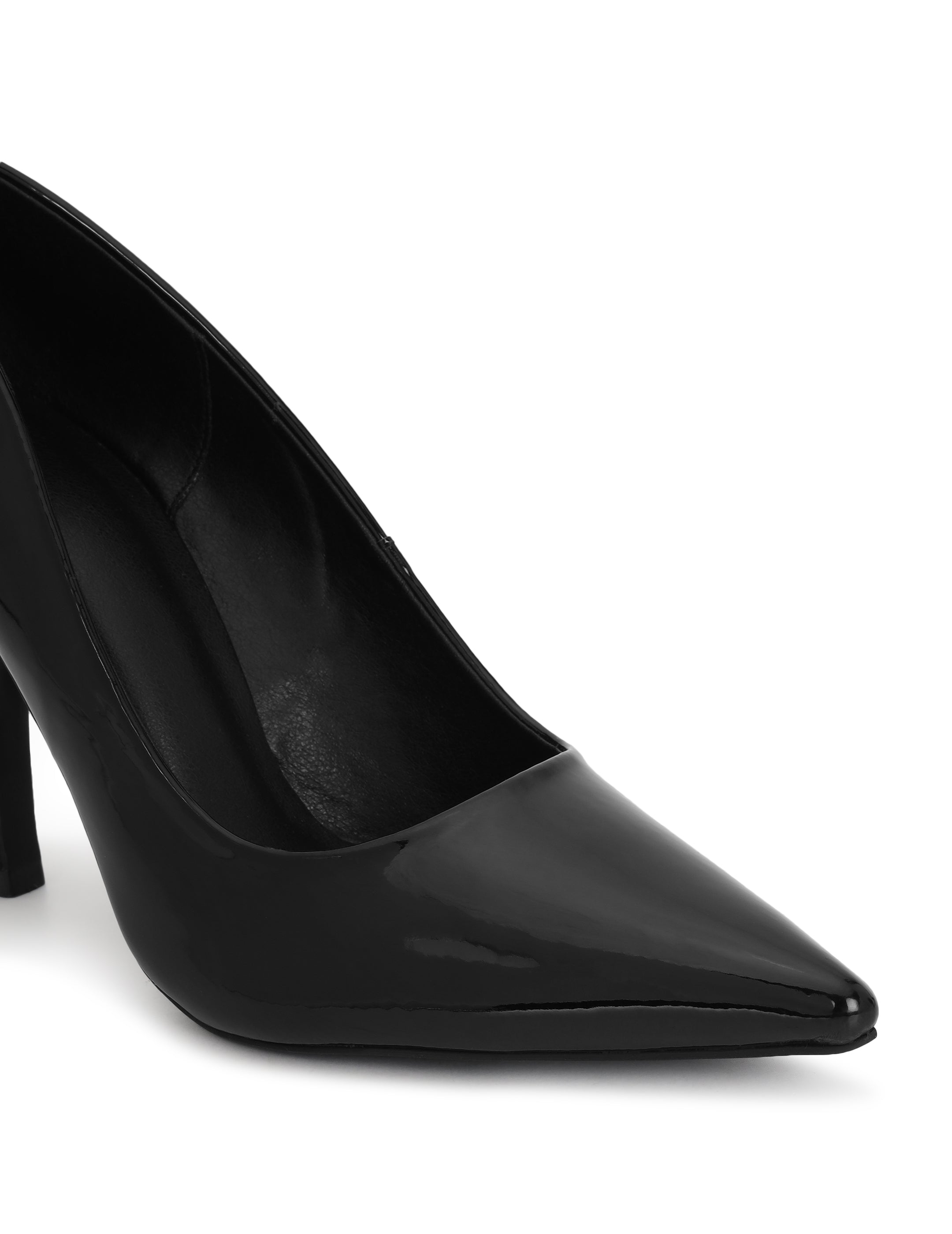 Black Stiletto Pump Heels for women