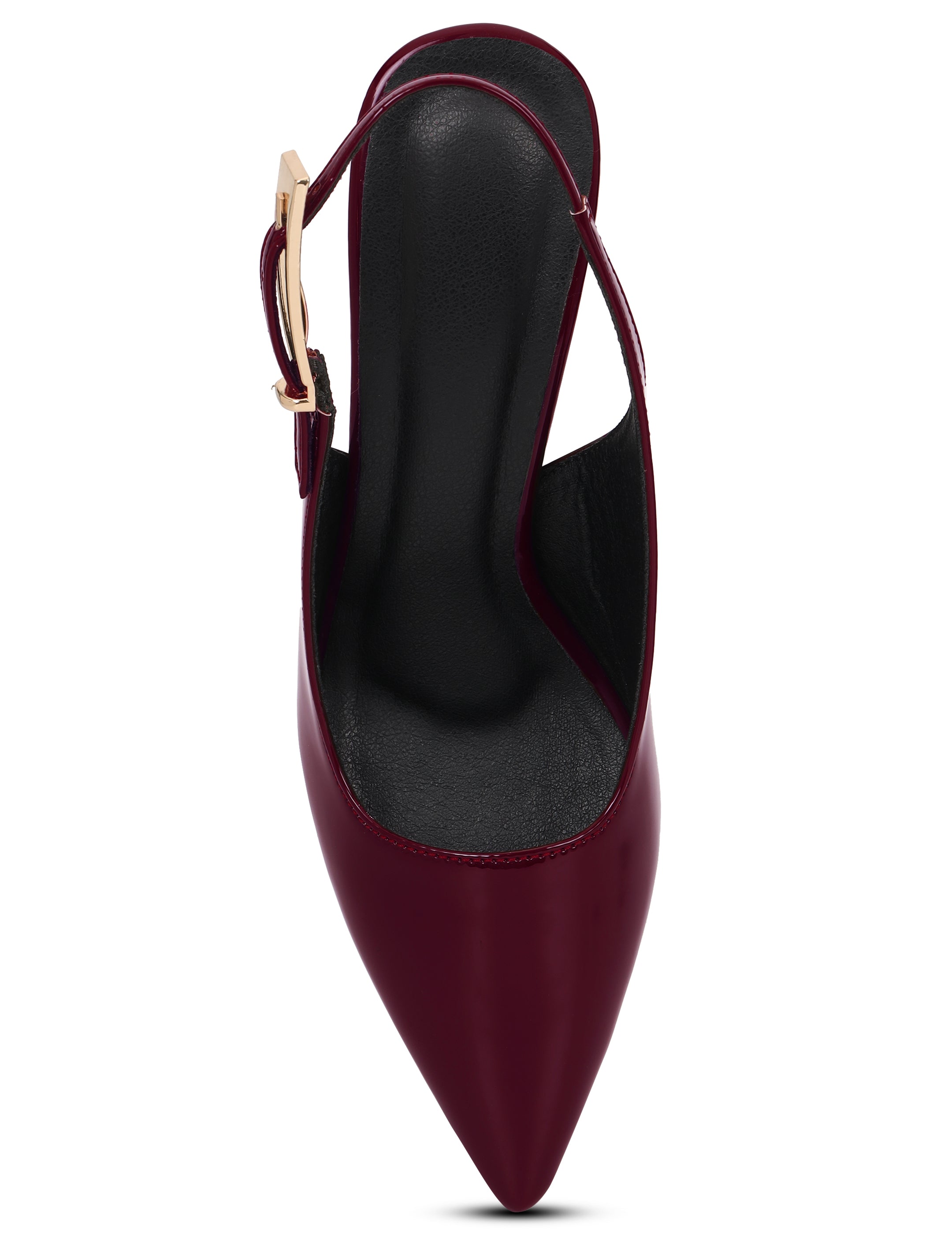 Wine Kitten Heels Sandals for women