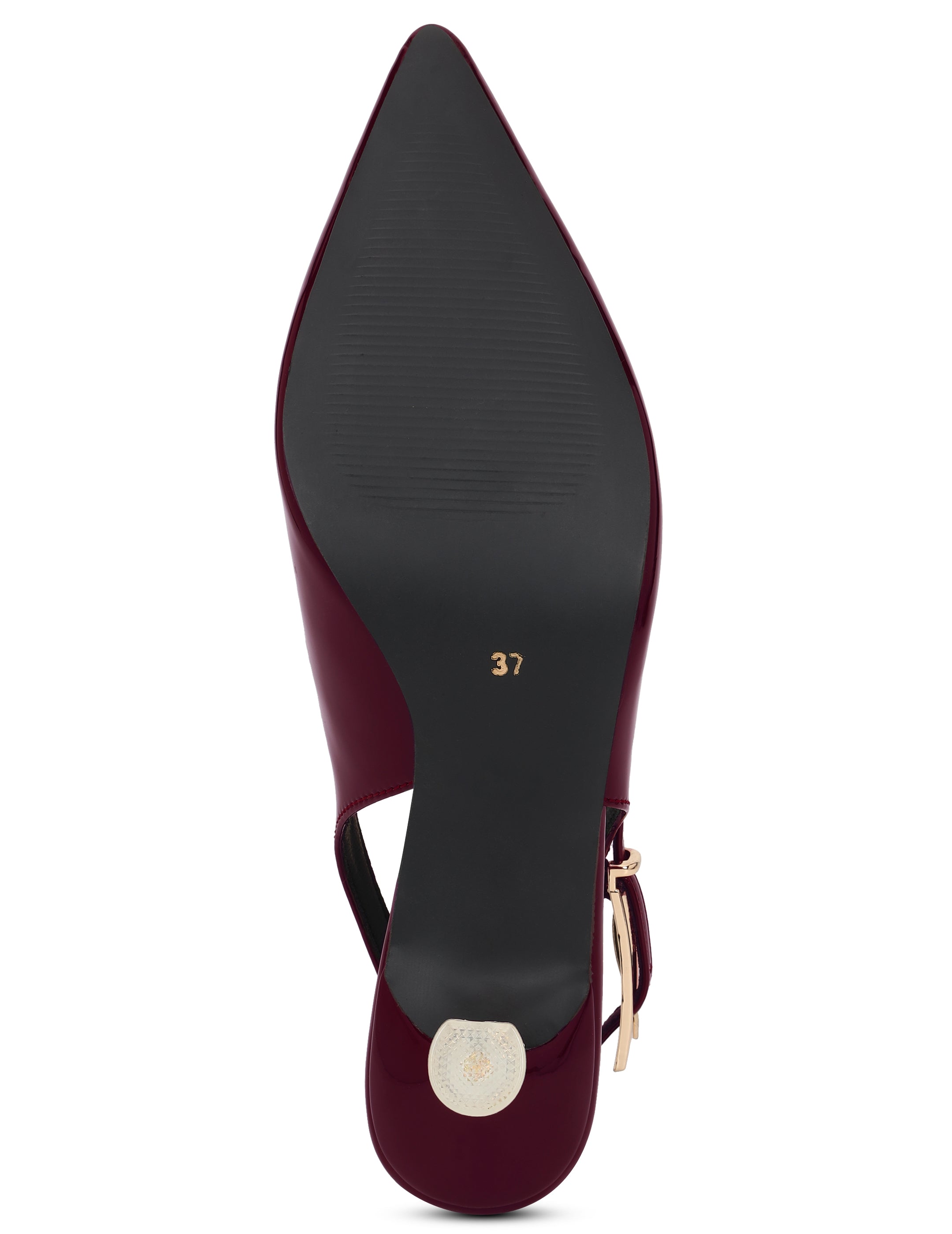 Wine Kitten Heels Sandals for women