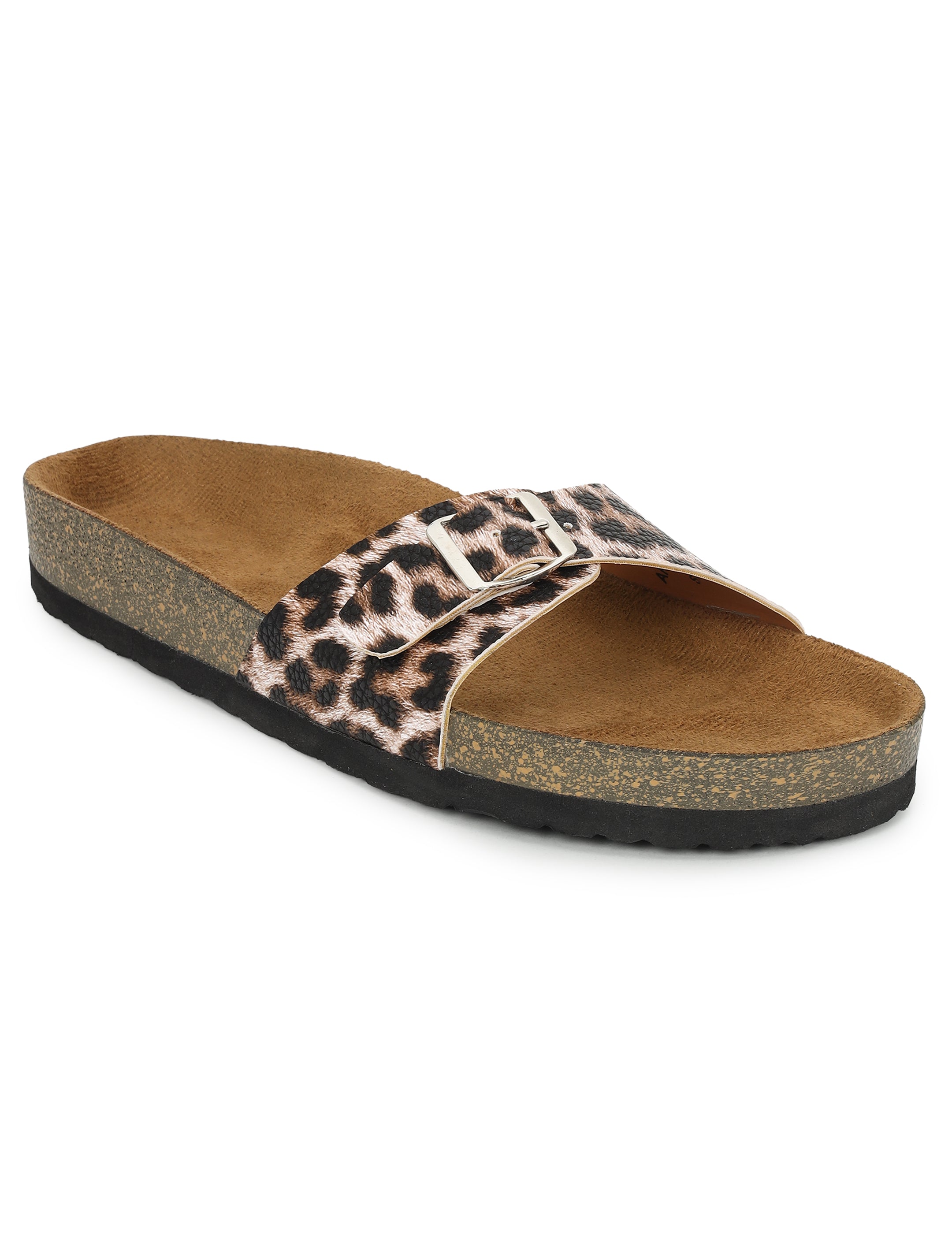 Leopard Print Sandals for Women - Camden