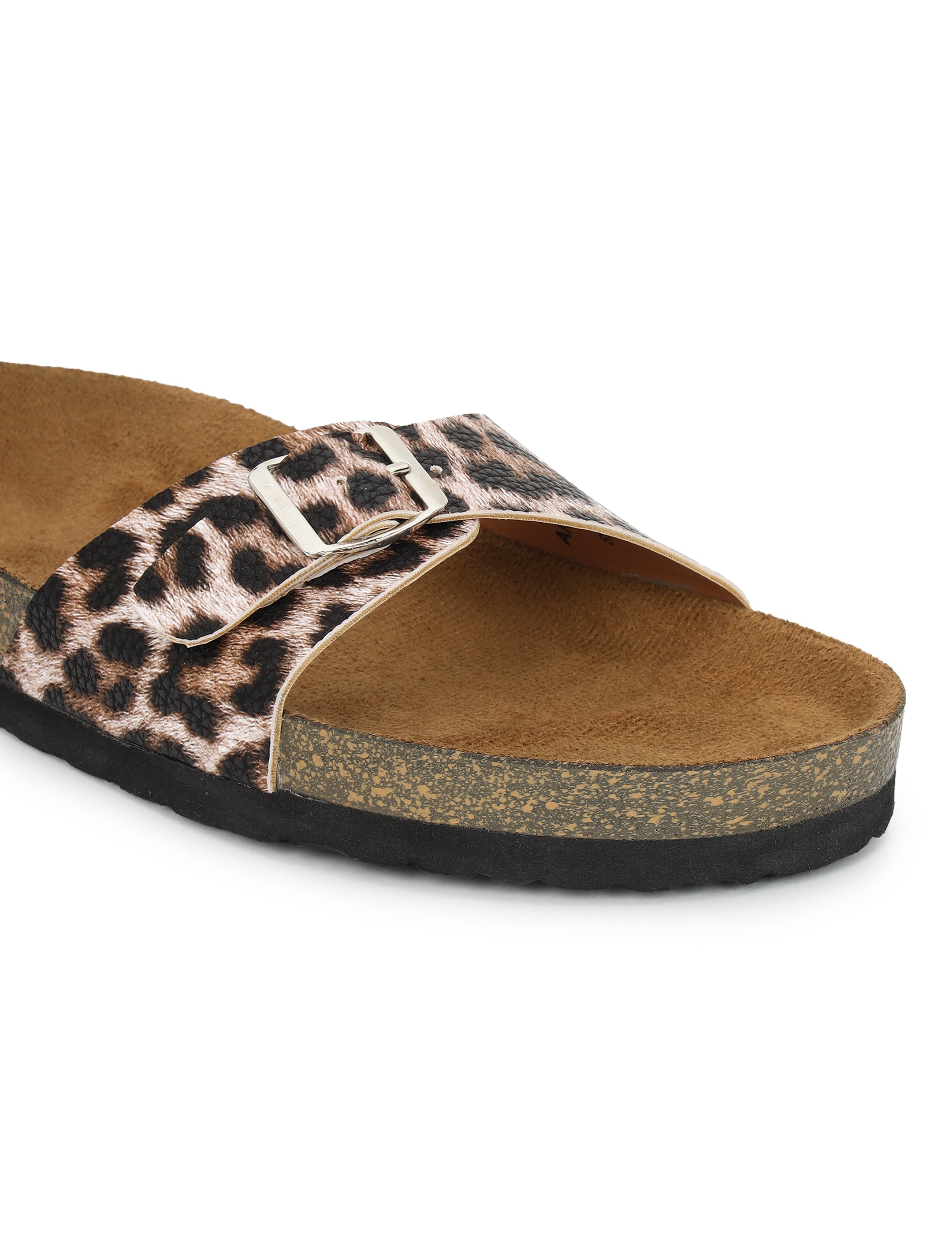 Leopard Print Sandals for Women - Camden