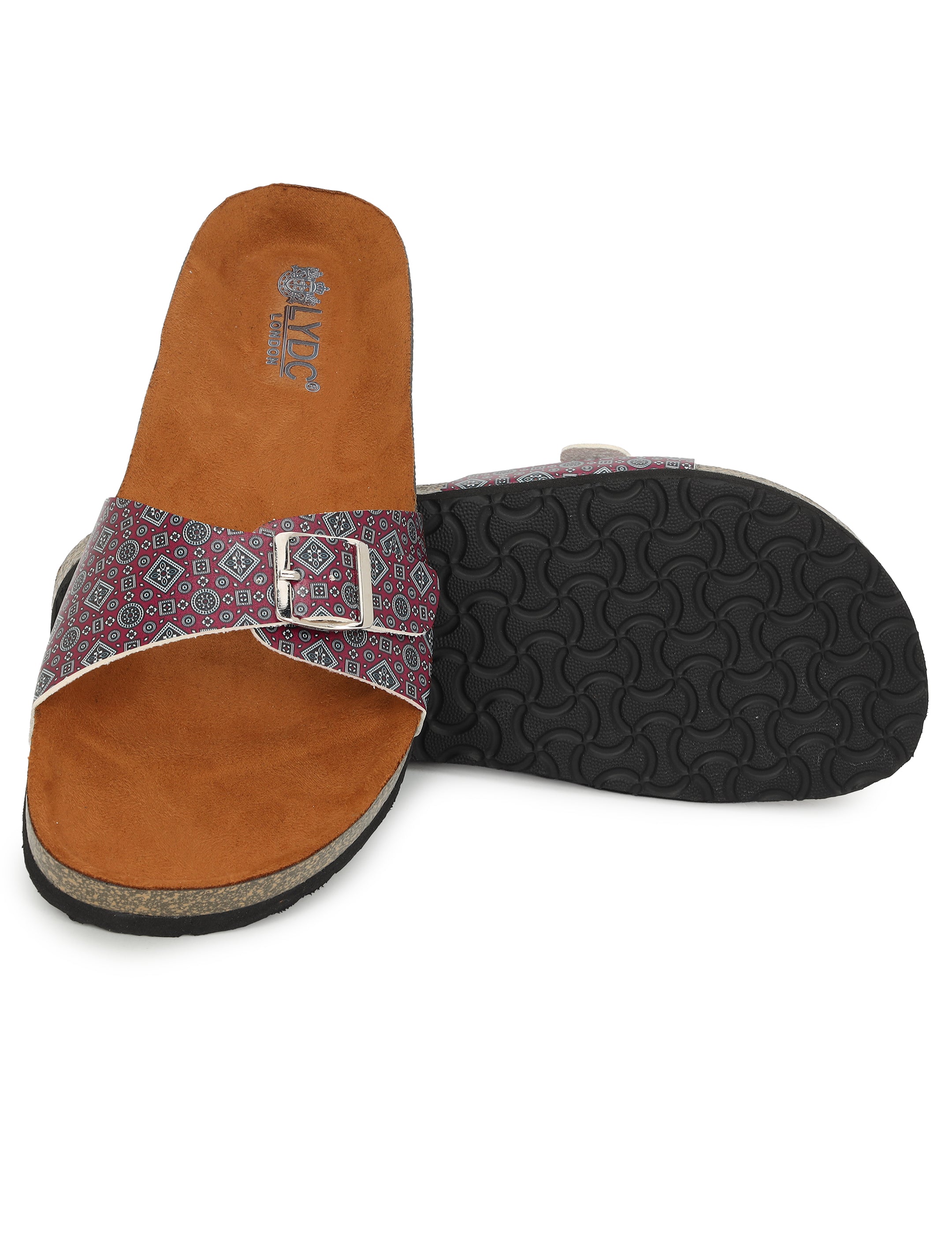 Women's Ajrak Print Fashion Sandals - Camden