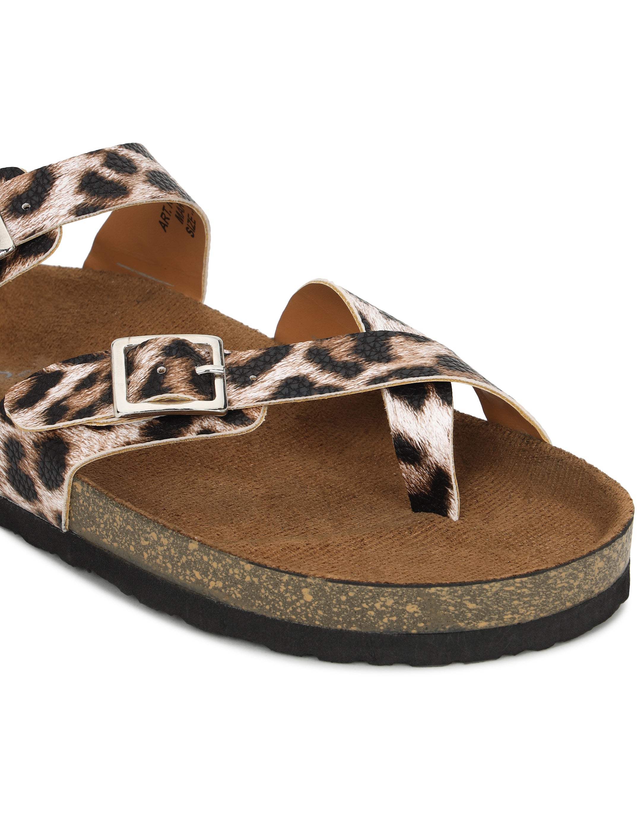 Leopard Print Sandals for Women - Soho