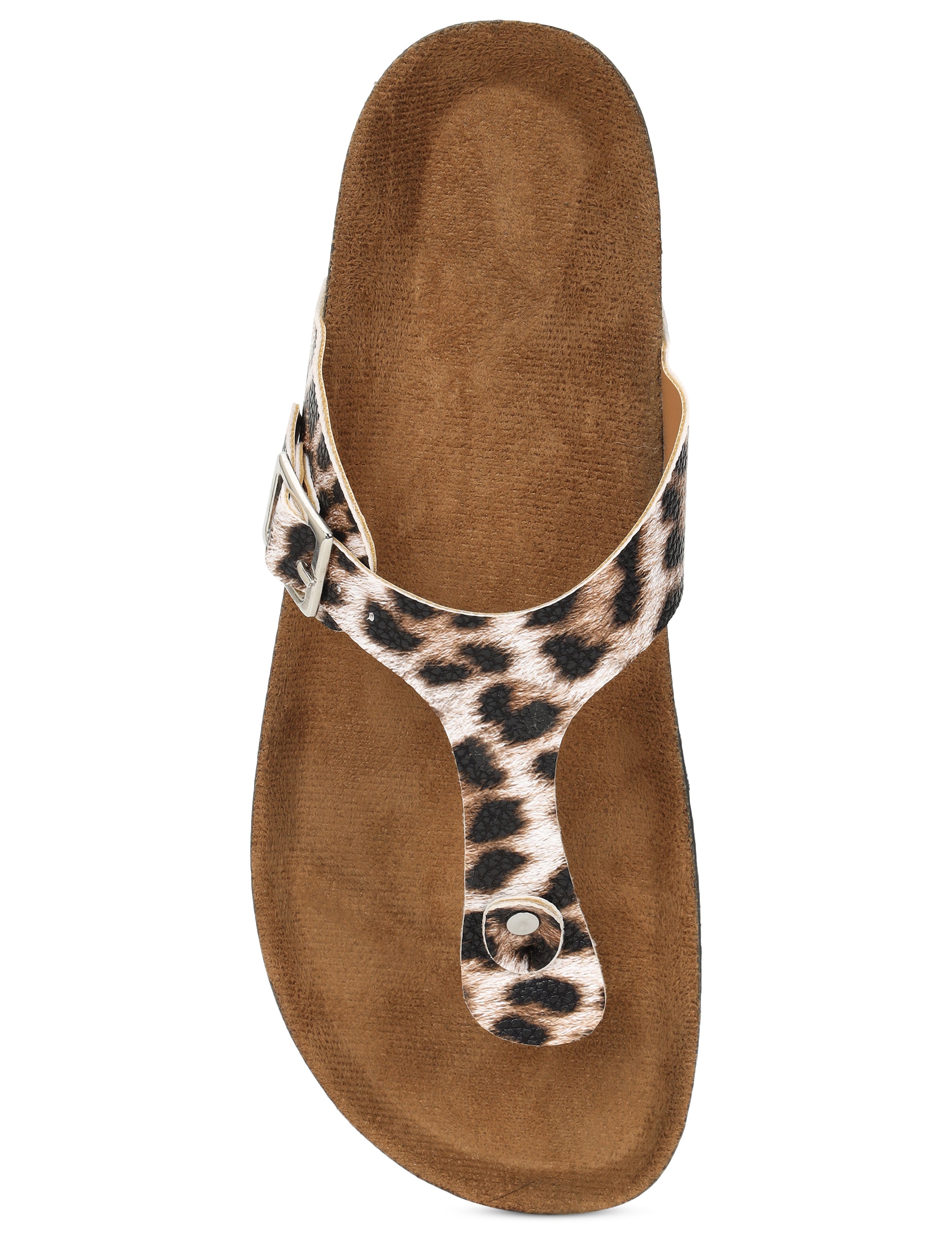 Leopard Print Sandals for Women - Regent