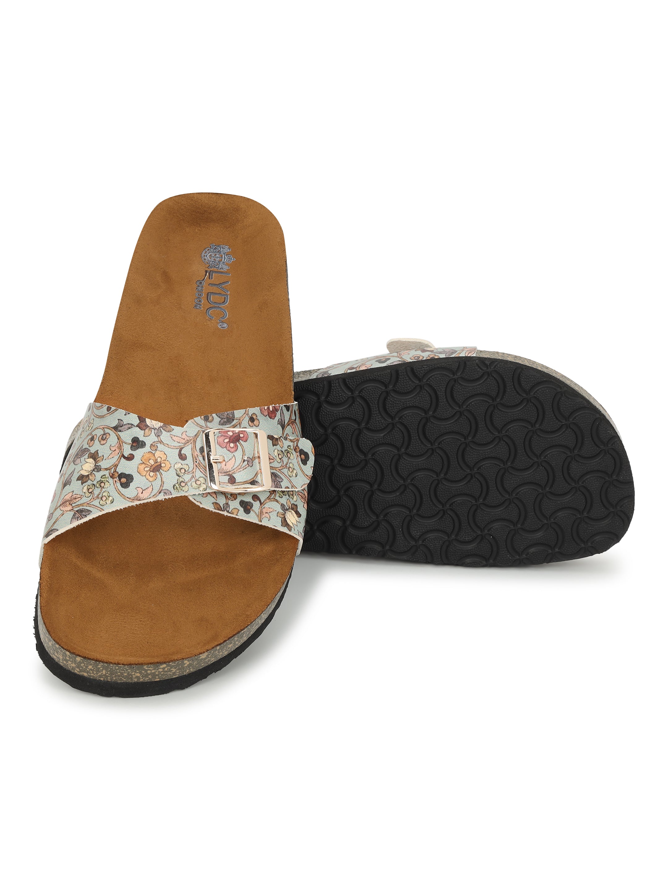 Women's Madhubani Print Fashion Sandals - Camden